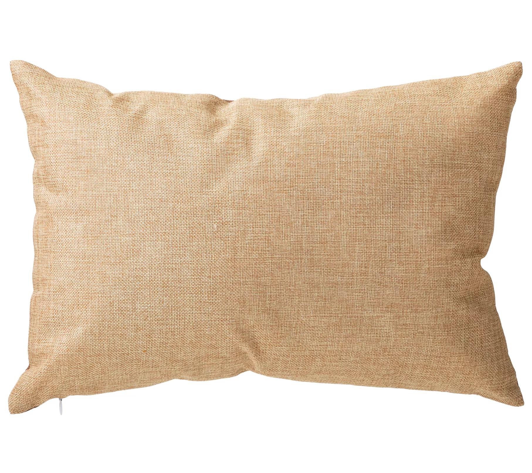Glitzhome Happy Fall PolyBurlap Fall Pumpkin Trow Pillow