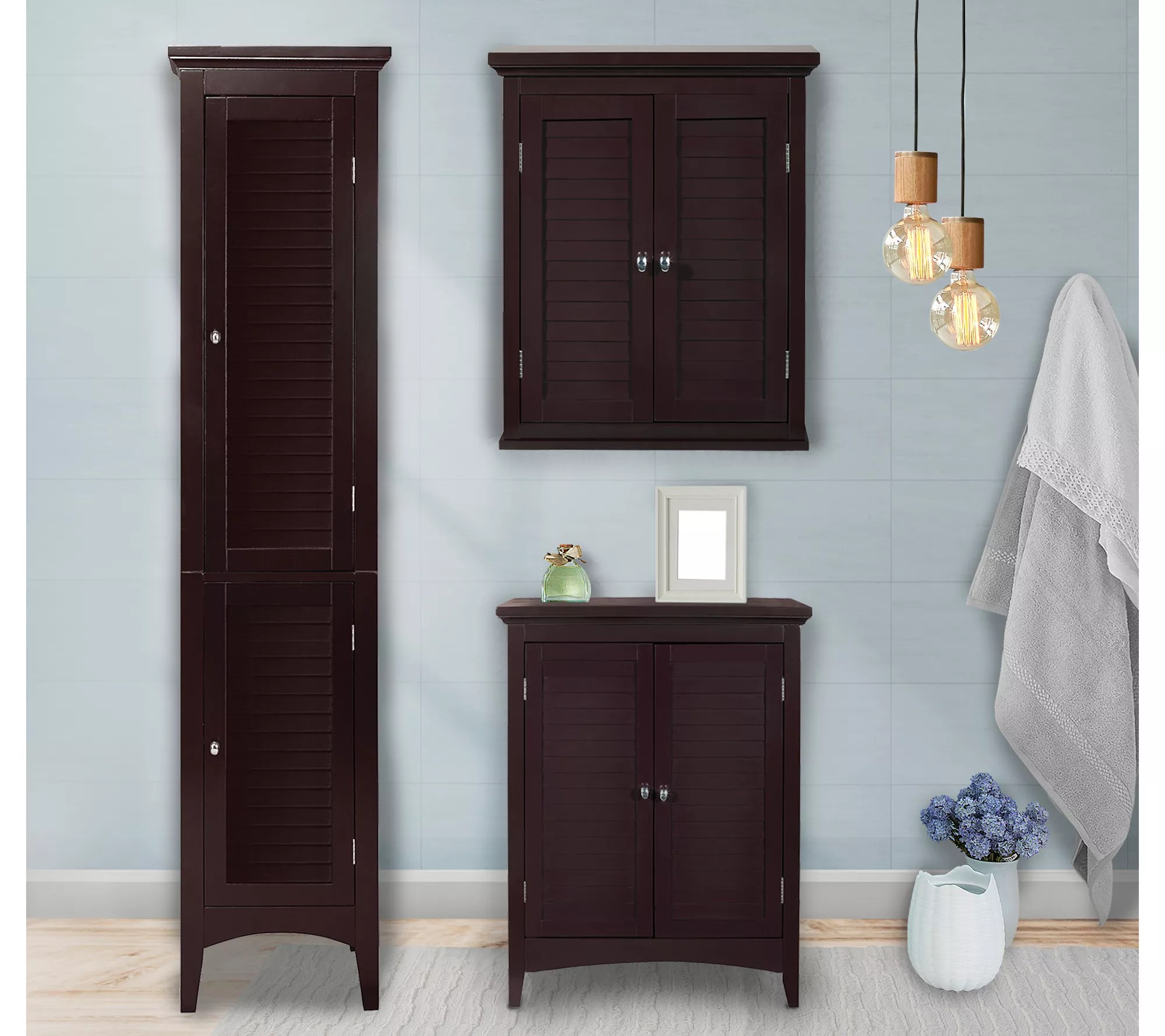 Teamson Home Two Doors Tower Storage