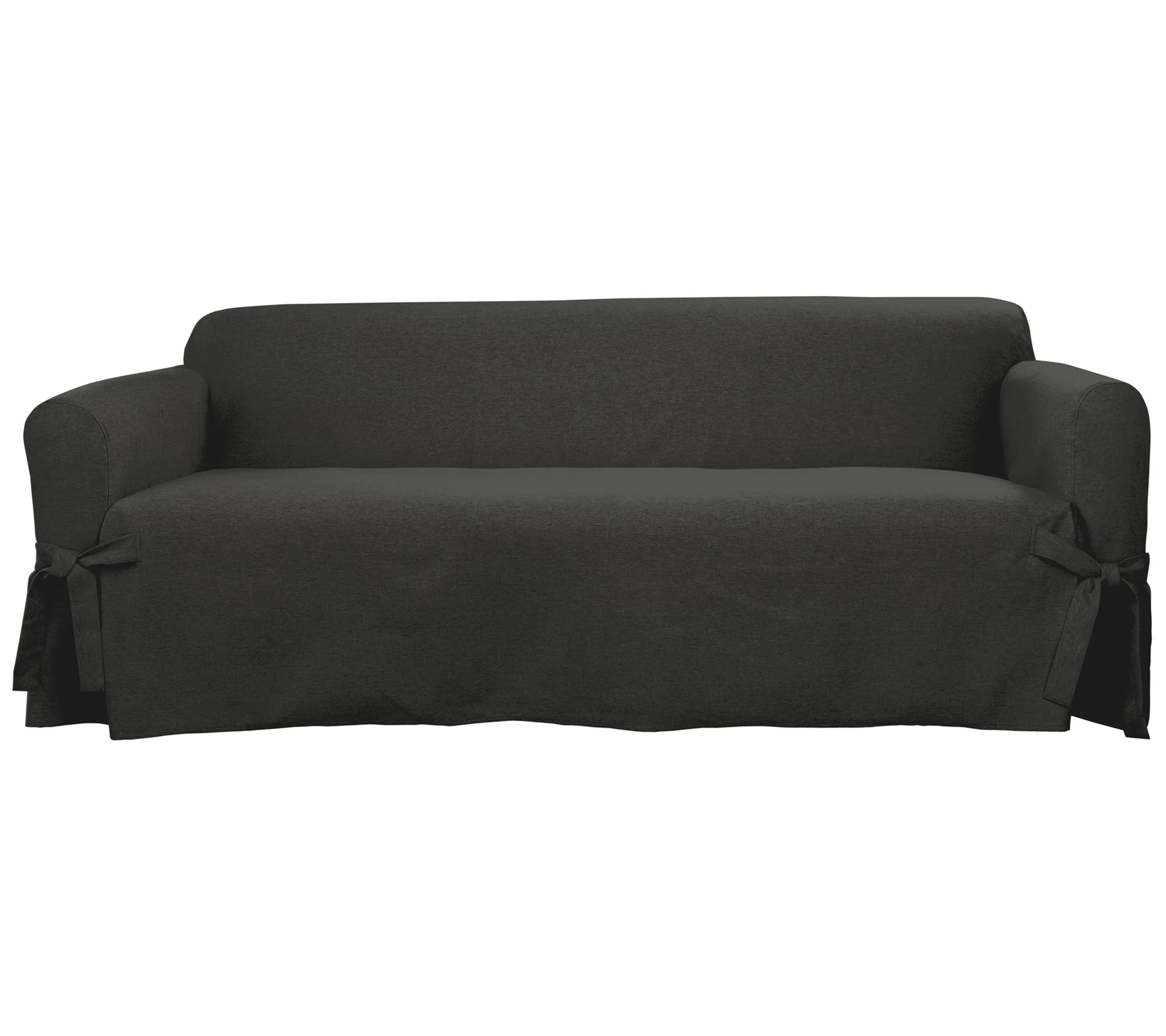 SureFit Farmhouse Basketweave 1 Piece Sofa Slipcover