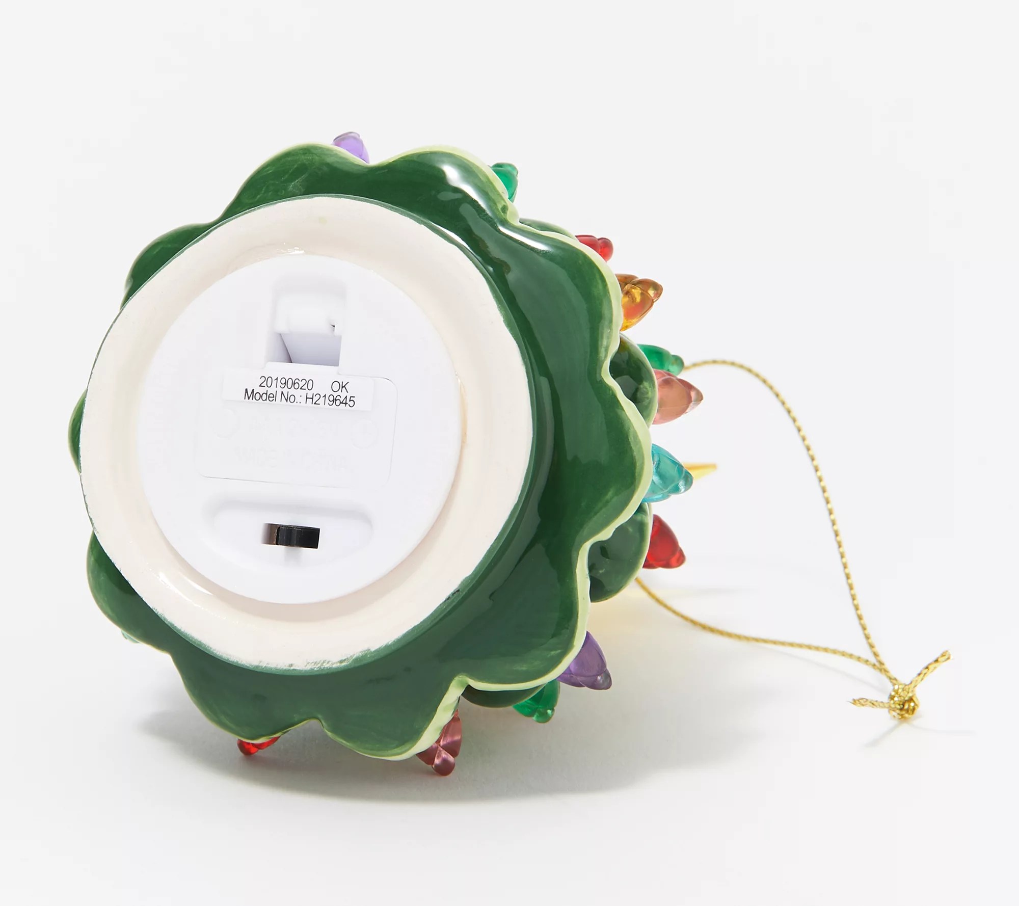 Mr. Christmas Set of (5) 4.5" Mini Nostalgic Trees with Gift Bags