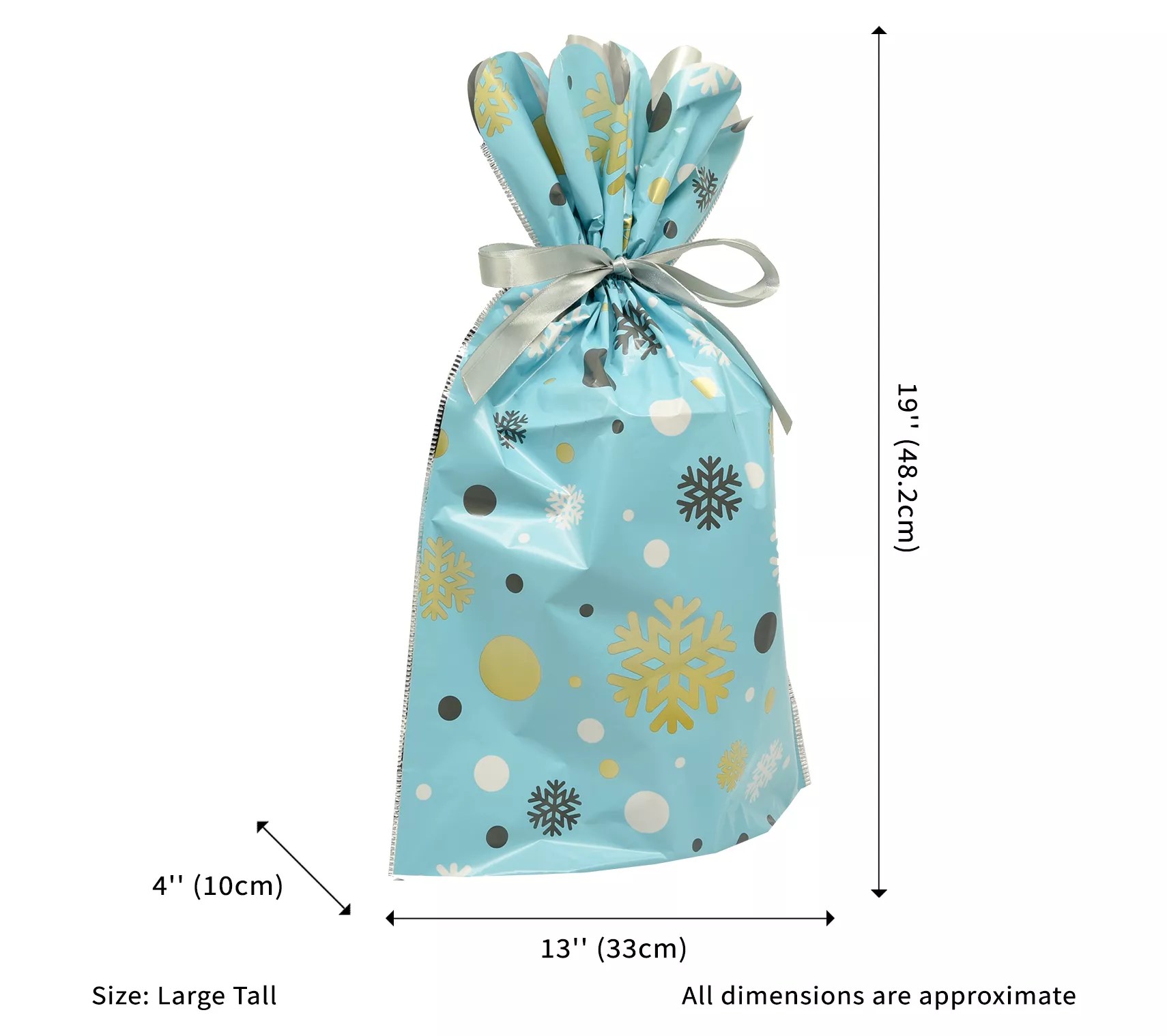 Giftmate 12Piece Scallop Gift Bags with GiftTags
