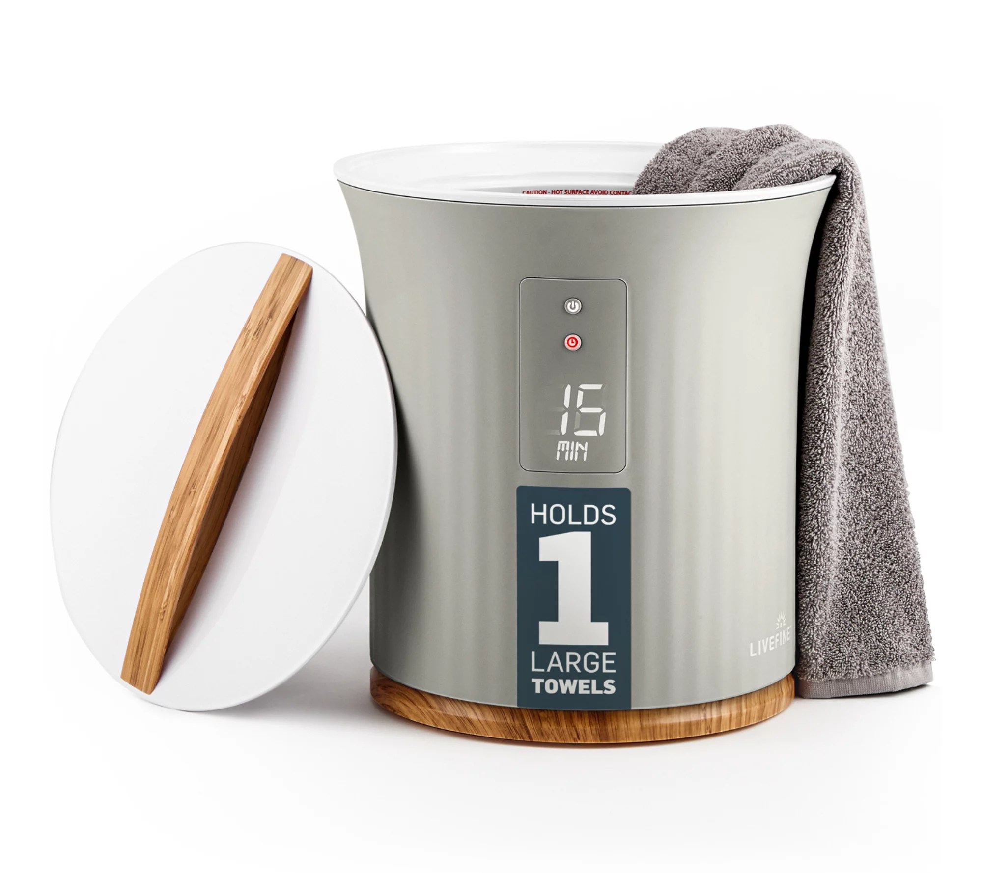 LiveFine Small Bucket Style Towel Warmer