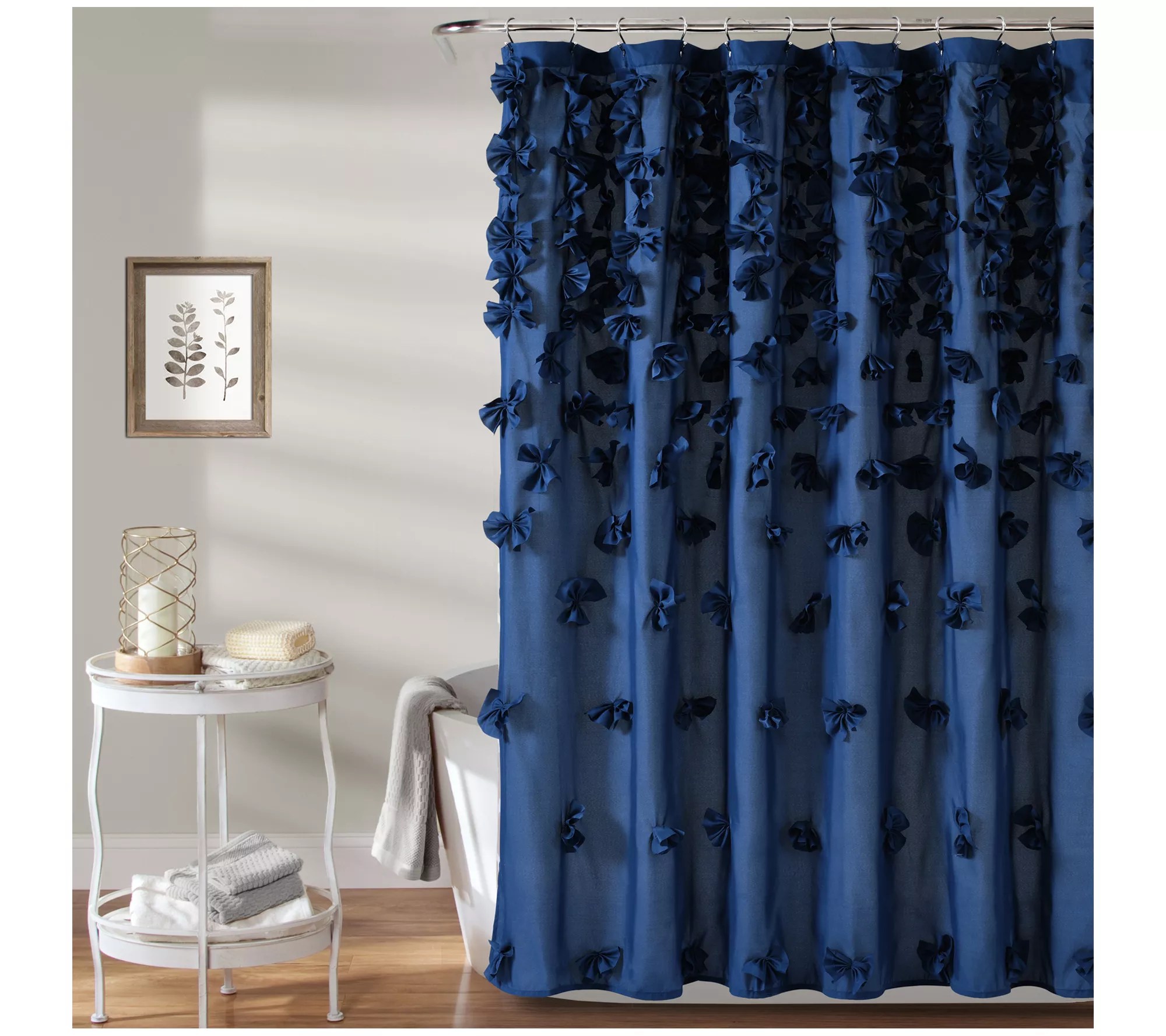 Riley Shower Curtain Single 72X72 by Lush Decor