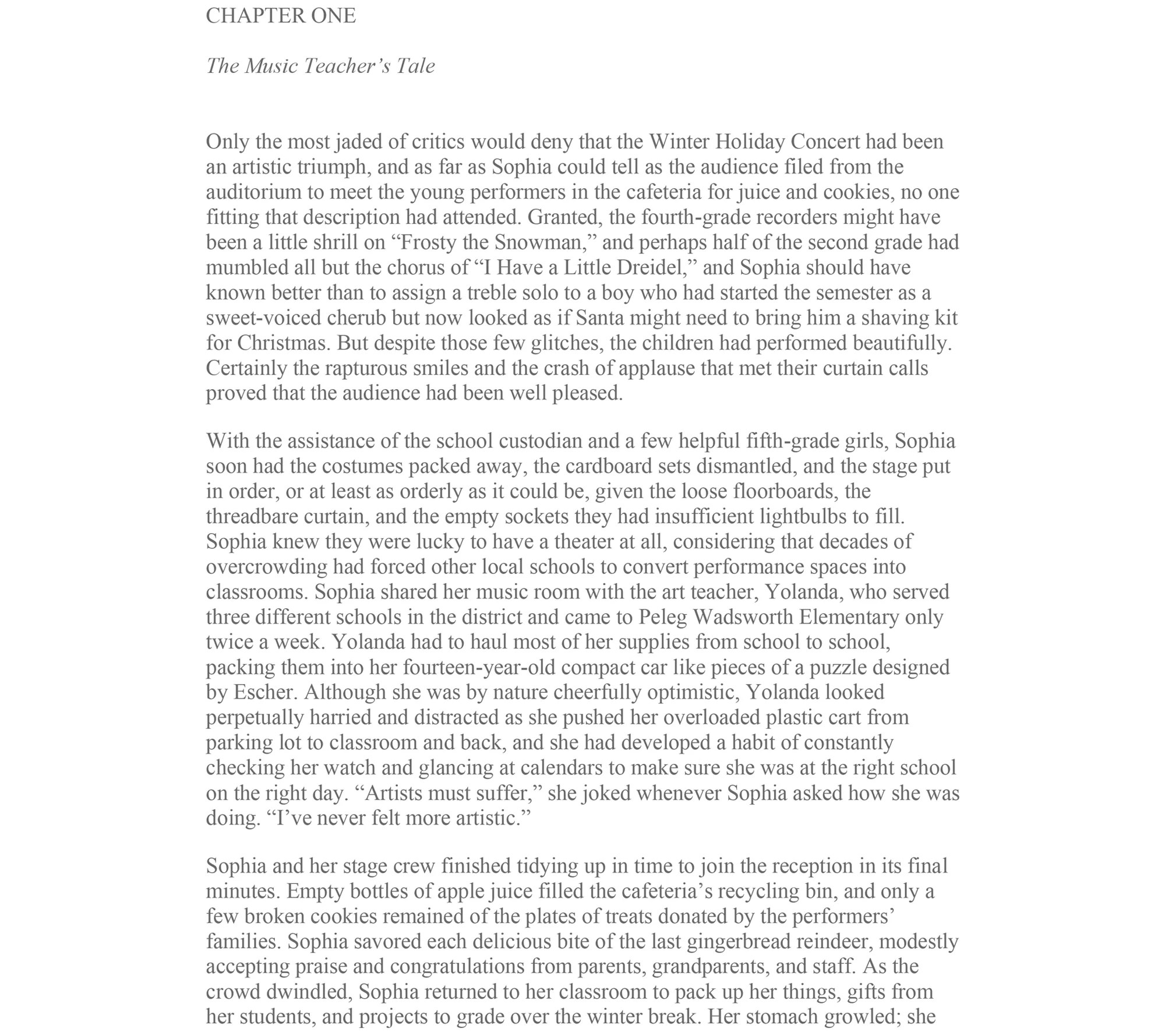 Christmas Bells by Jennifer Chiaverini