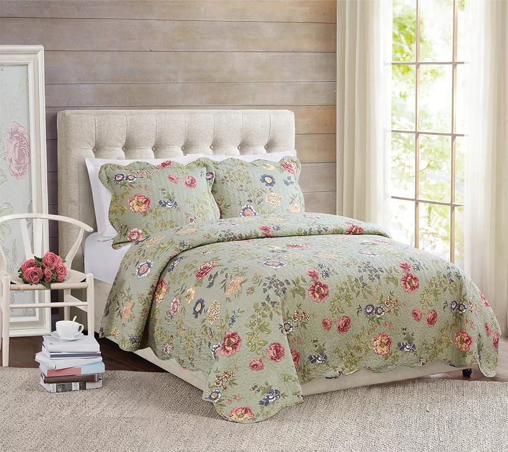 Eden's Garden Twin Quilt Set