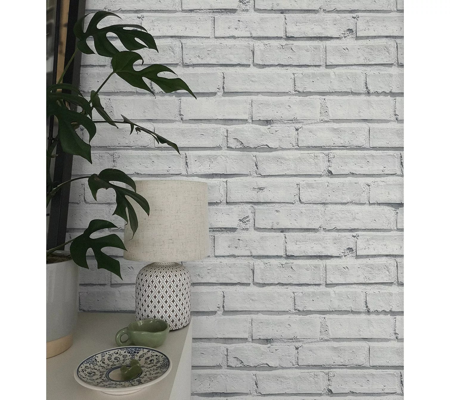 Arthouse FauxBrick PeelandStick Wallpaper