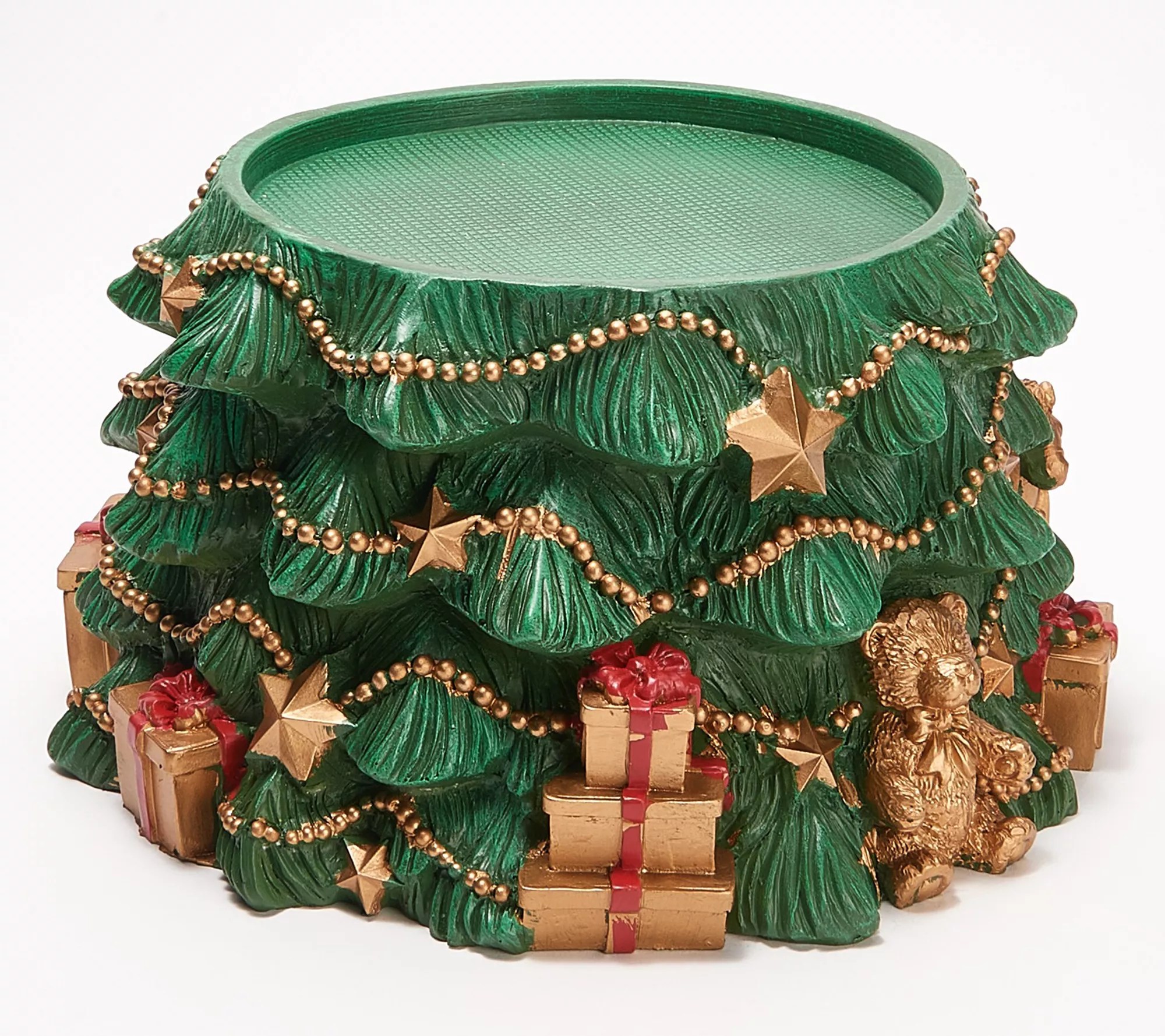 HomeWorx by Harry Slatkin Tree Pedestal & Deck The Halls 18oz Candle