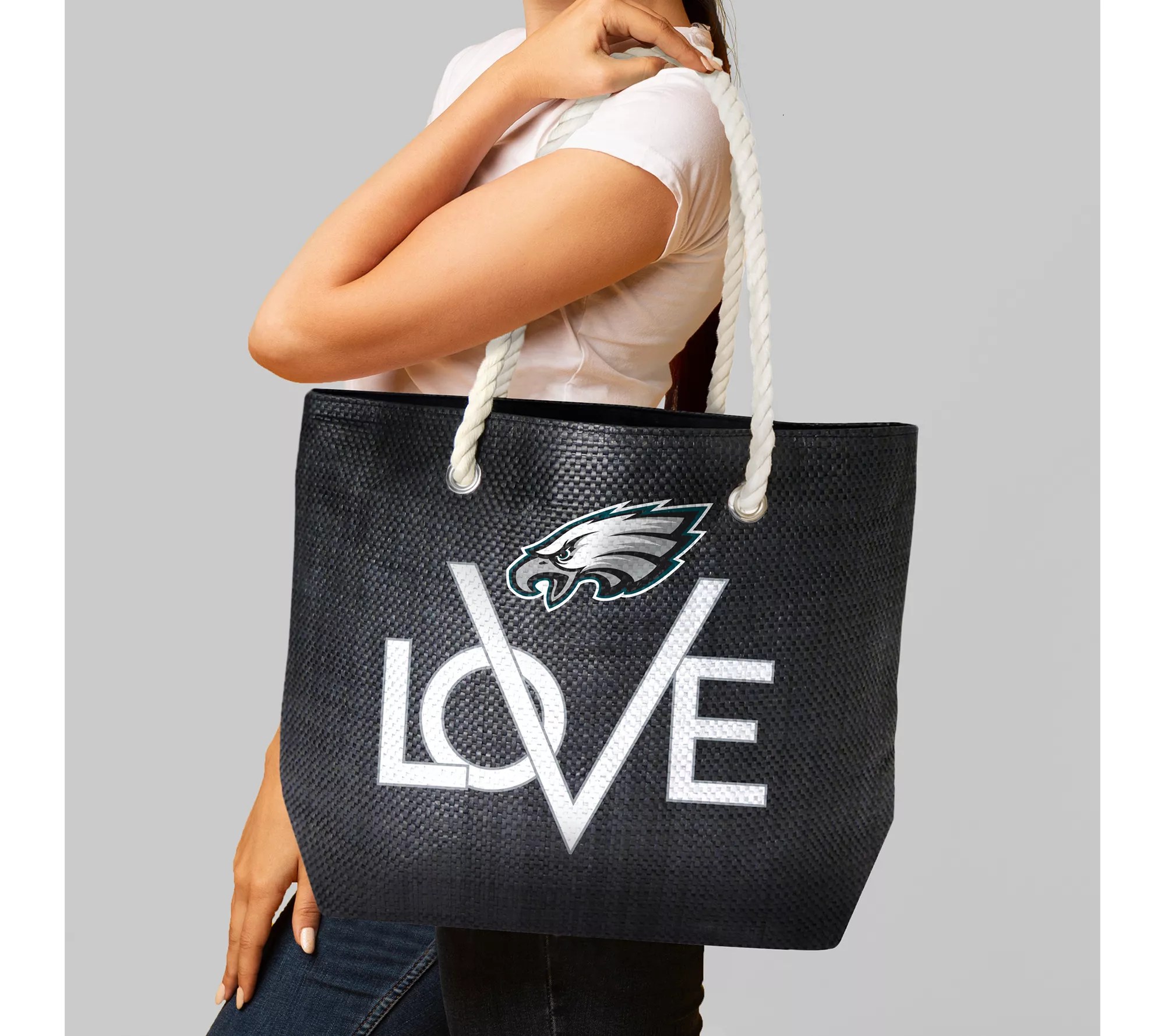 NFL Love Your Team Woven Tote