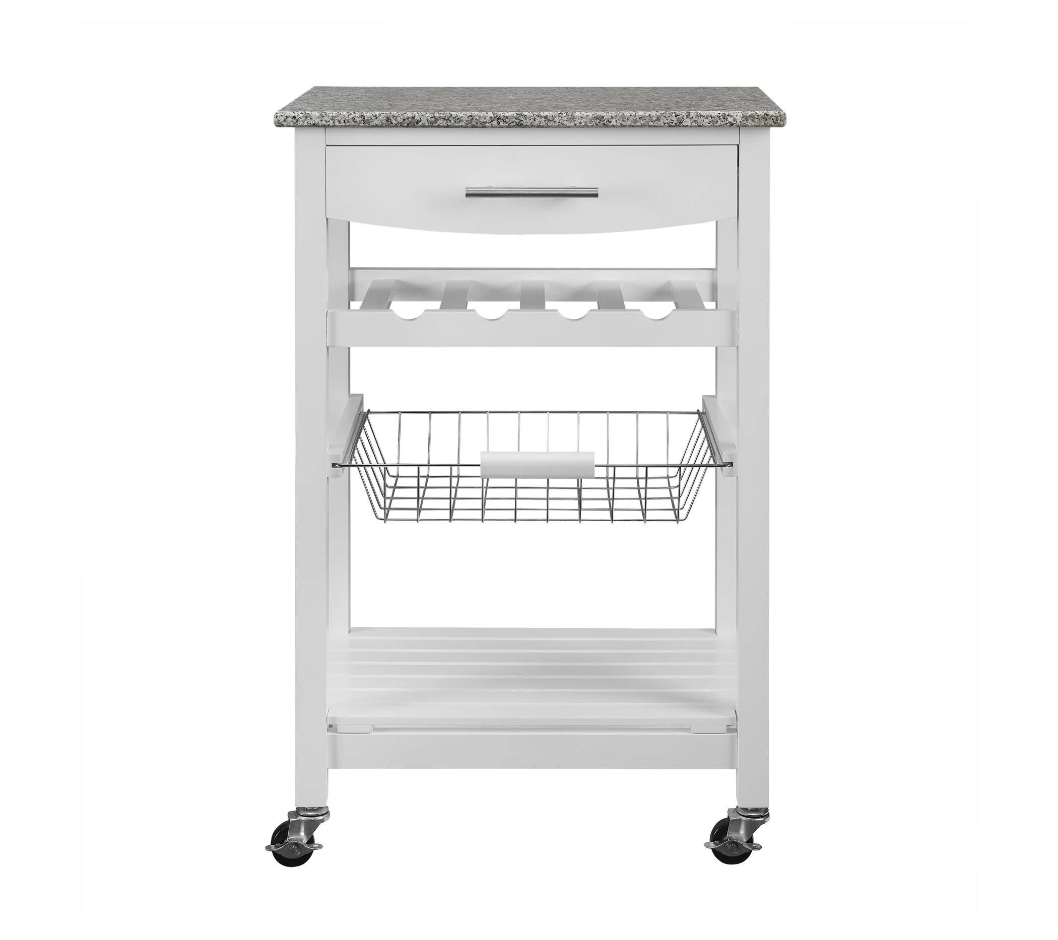 Linon Home Decor Clancy Kitchen Island With Gra nite Top