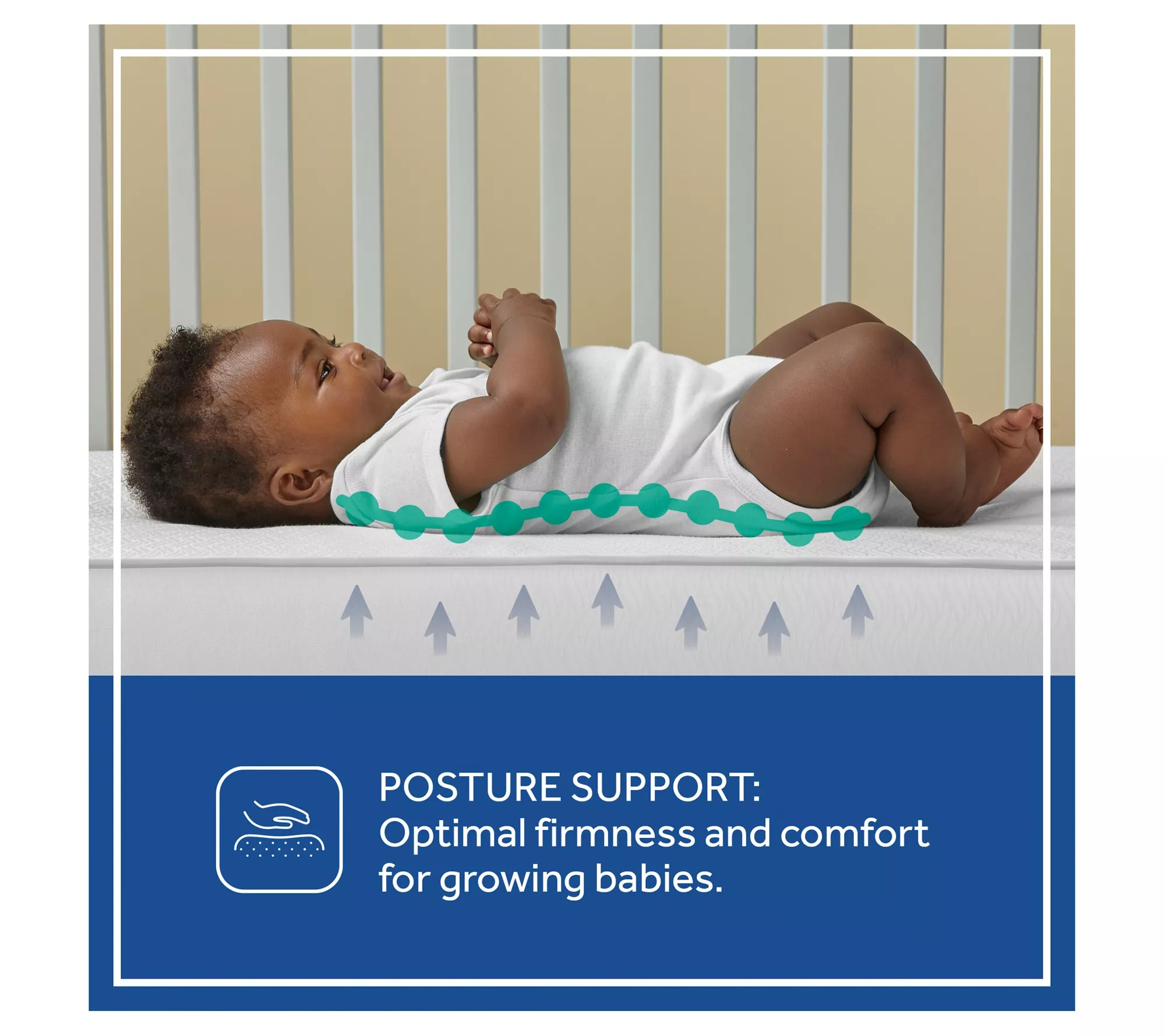 Sealy Select 2Cool 2Stage Crib and Toddler Mattress