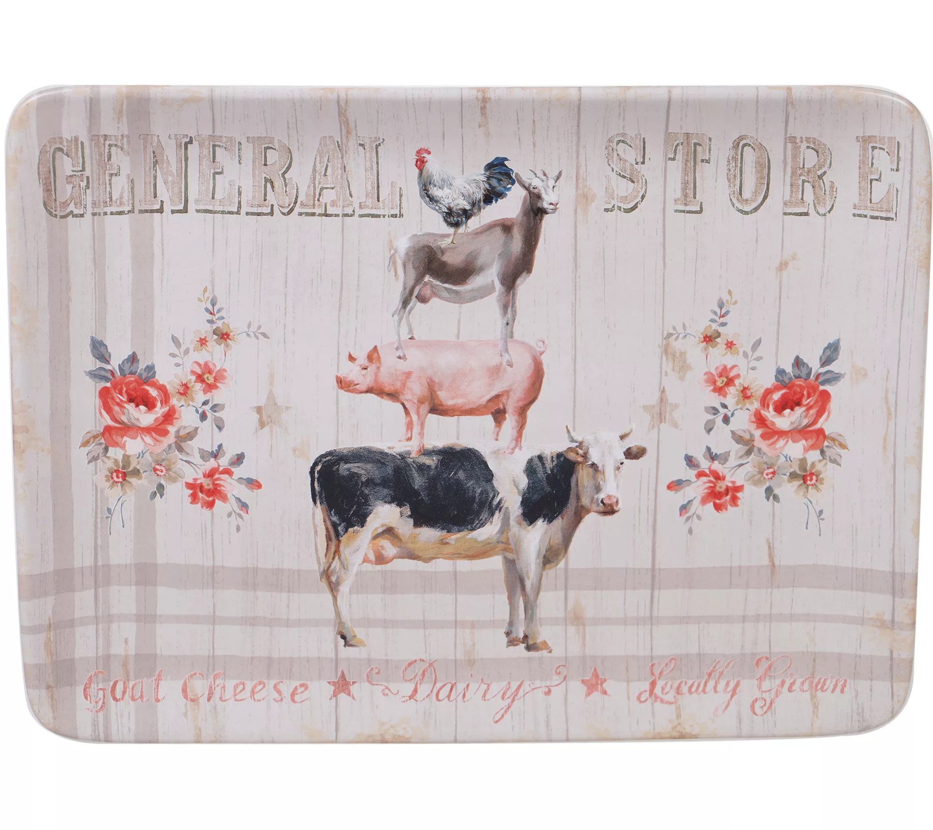 Certified International Farmhouse Rectangular Platter 16" x 12