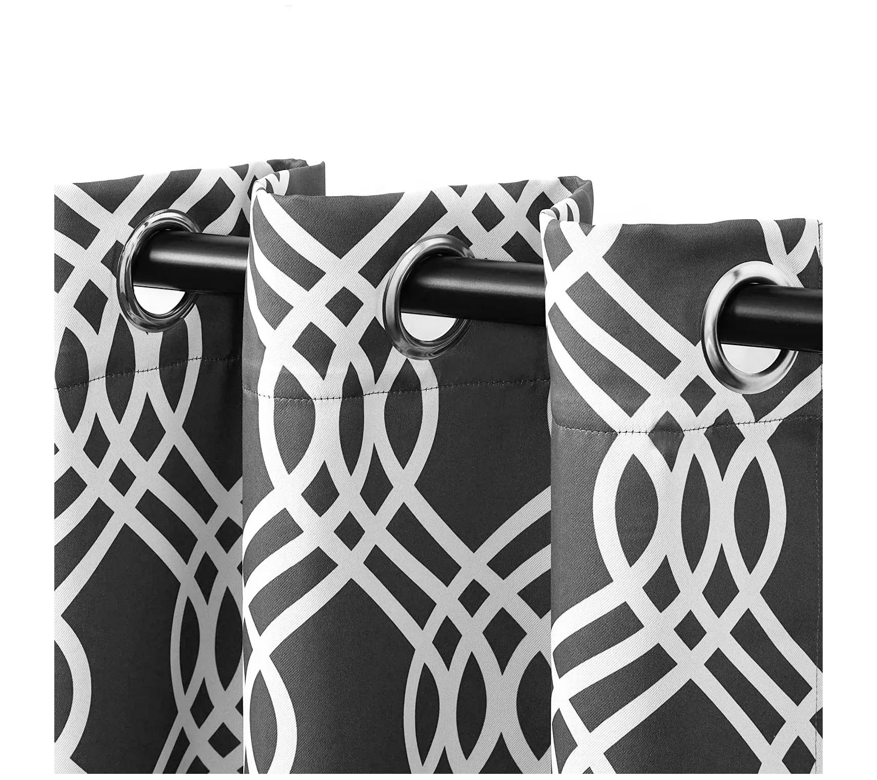 Superior Set of 2 Room Darkening Blackout Curtains, 42X108