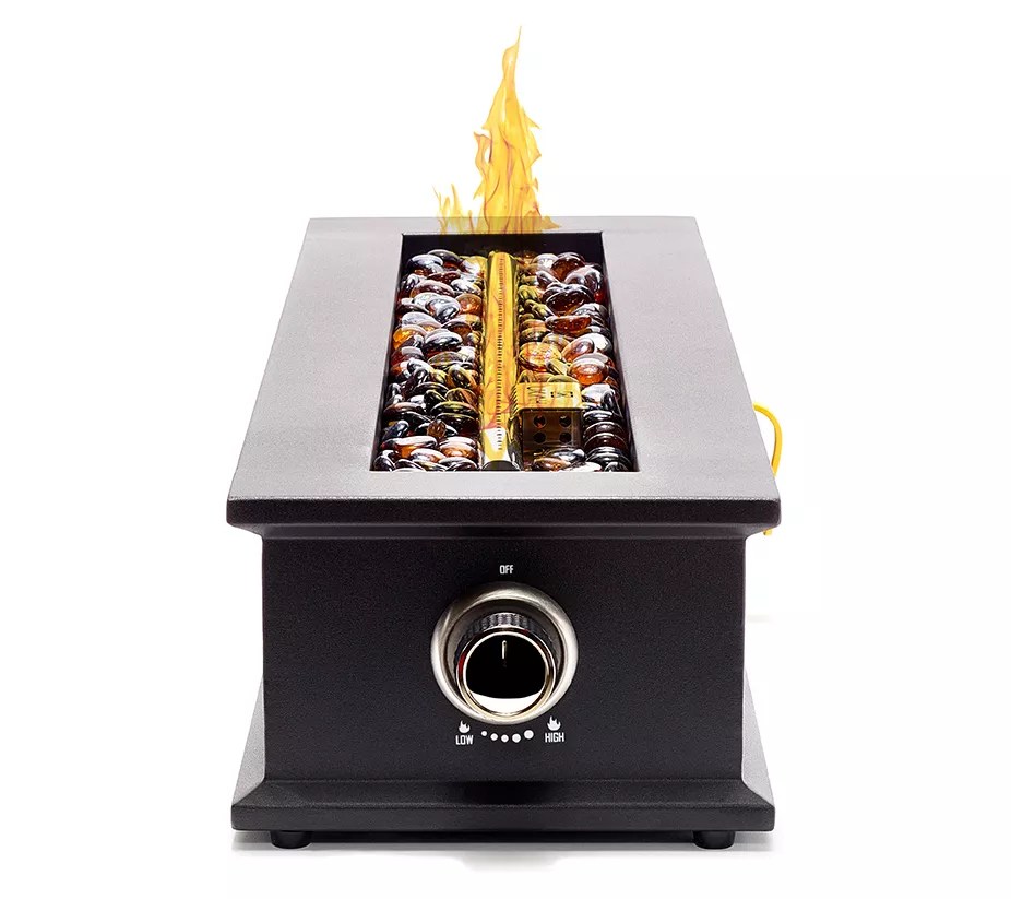 Loom X Tabletop Gas Fire Pit in Black