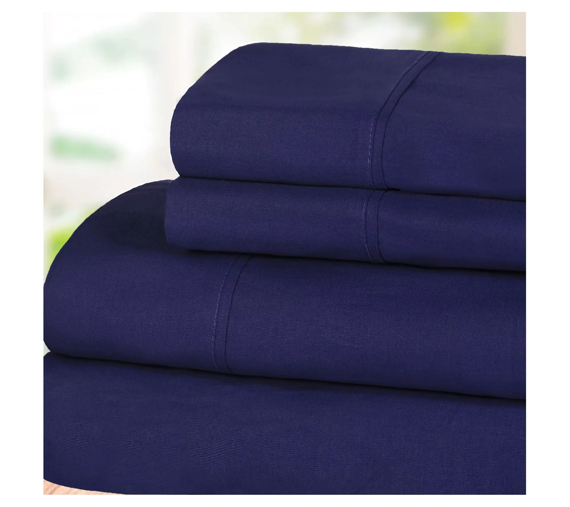 Superior Solid Cotton Percale Deep Pocket SheetSet King