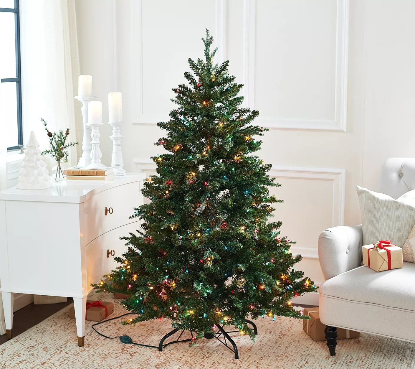 Bethlehem Lights 5' PreLit Mixed Tip Full Tree