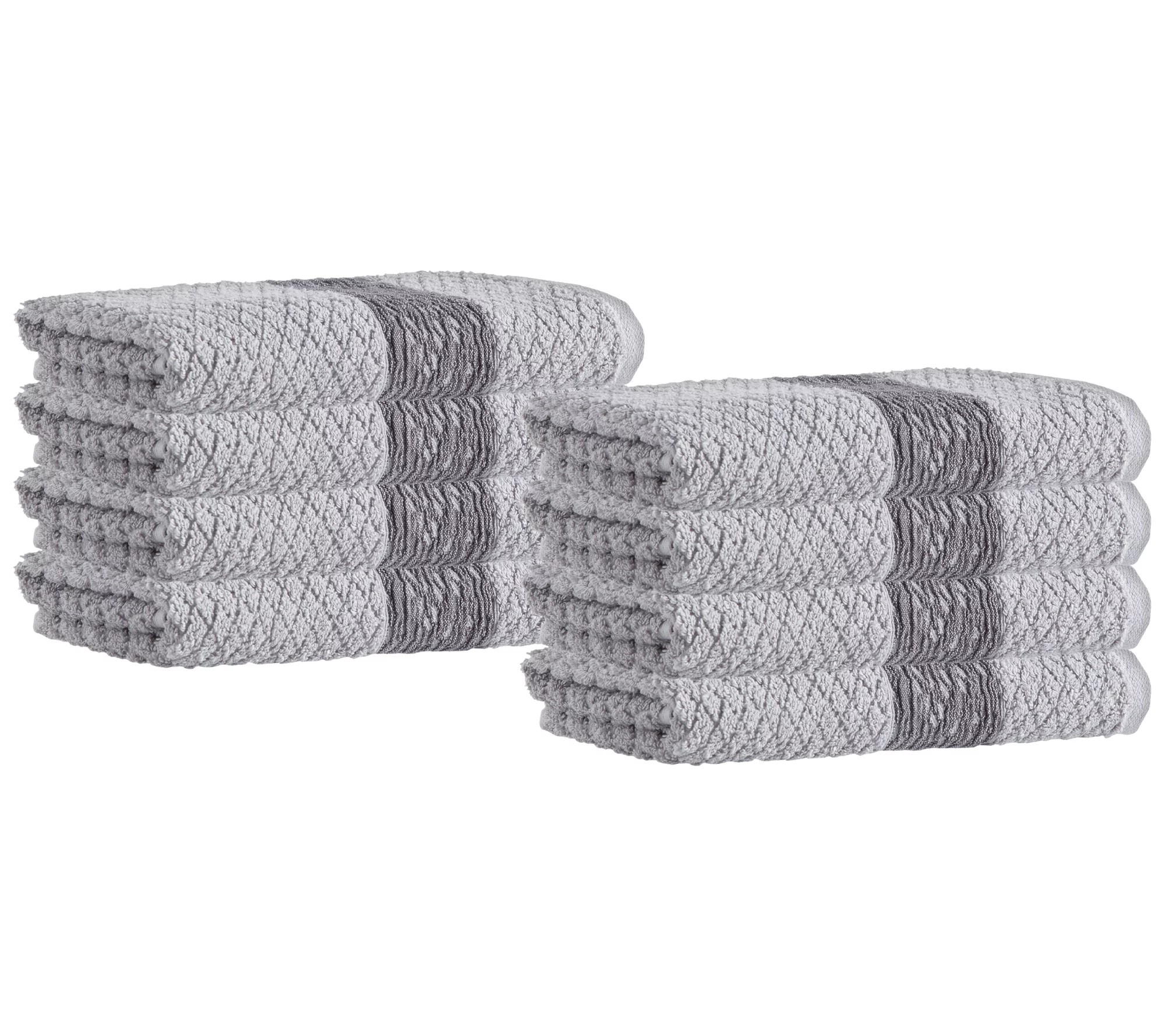 Anton Turkish Wash Towels Set of 8