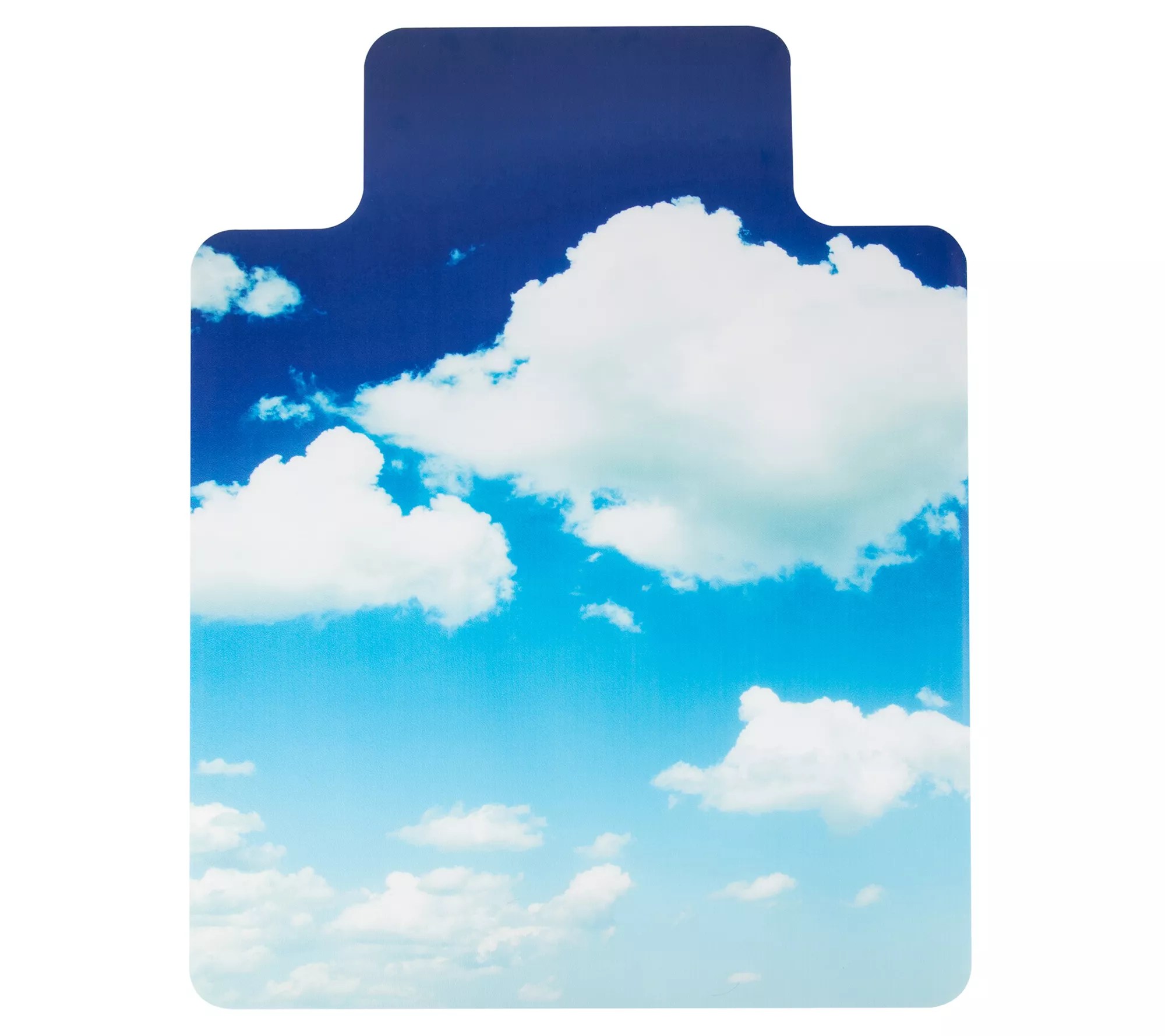 Mind Reader 9to5 Collection Office Chair Mat.Clouds Art