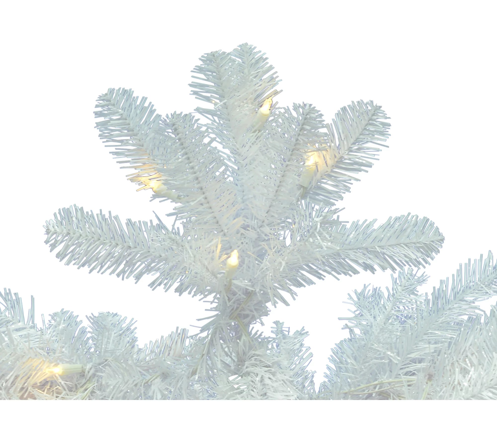 Vickerman 9.5' White Salem Pencil Artificial Chistmas Tree WW