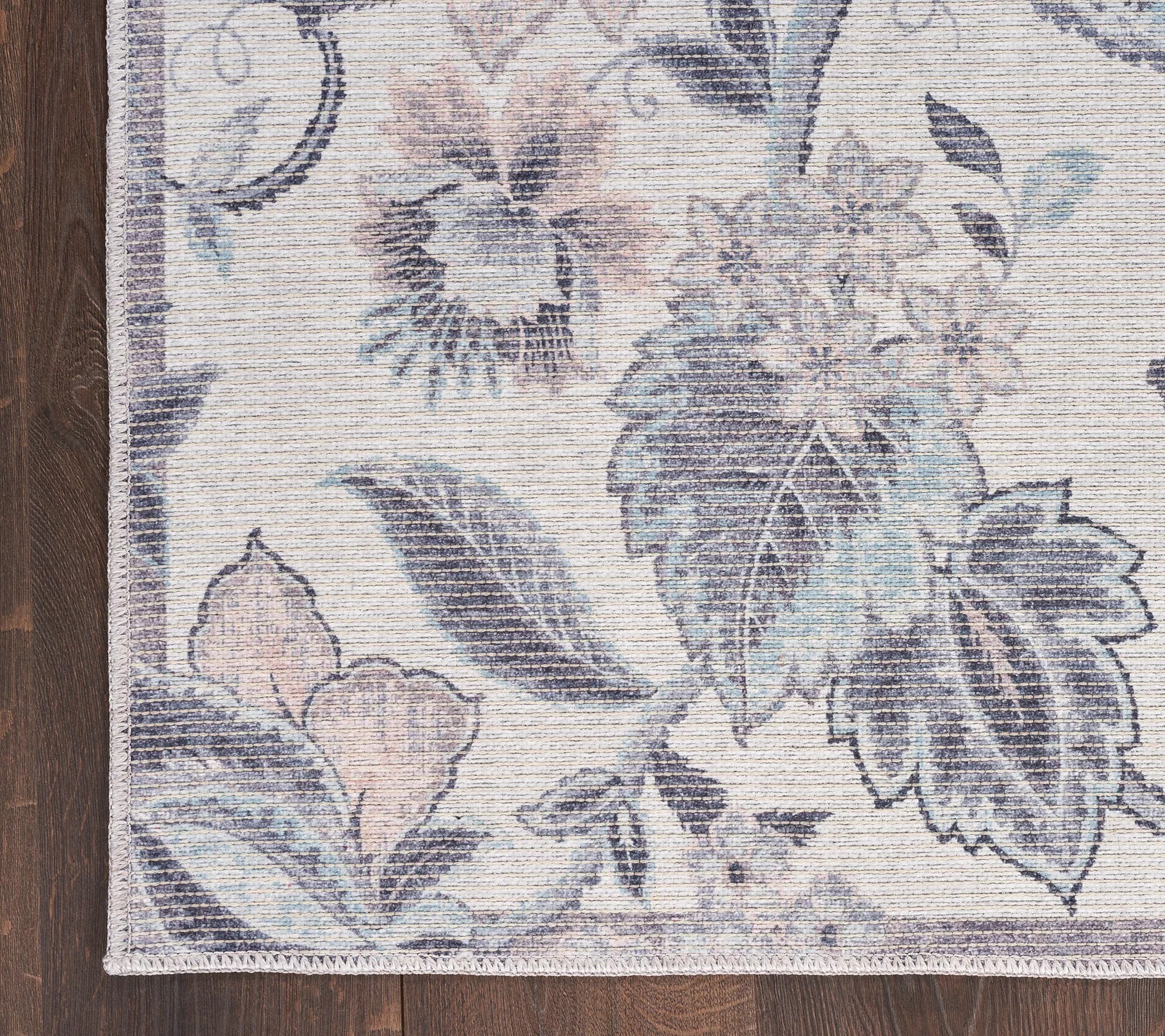 Waverly Washable Brighton Blossom Rug Collection