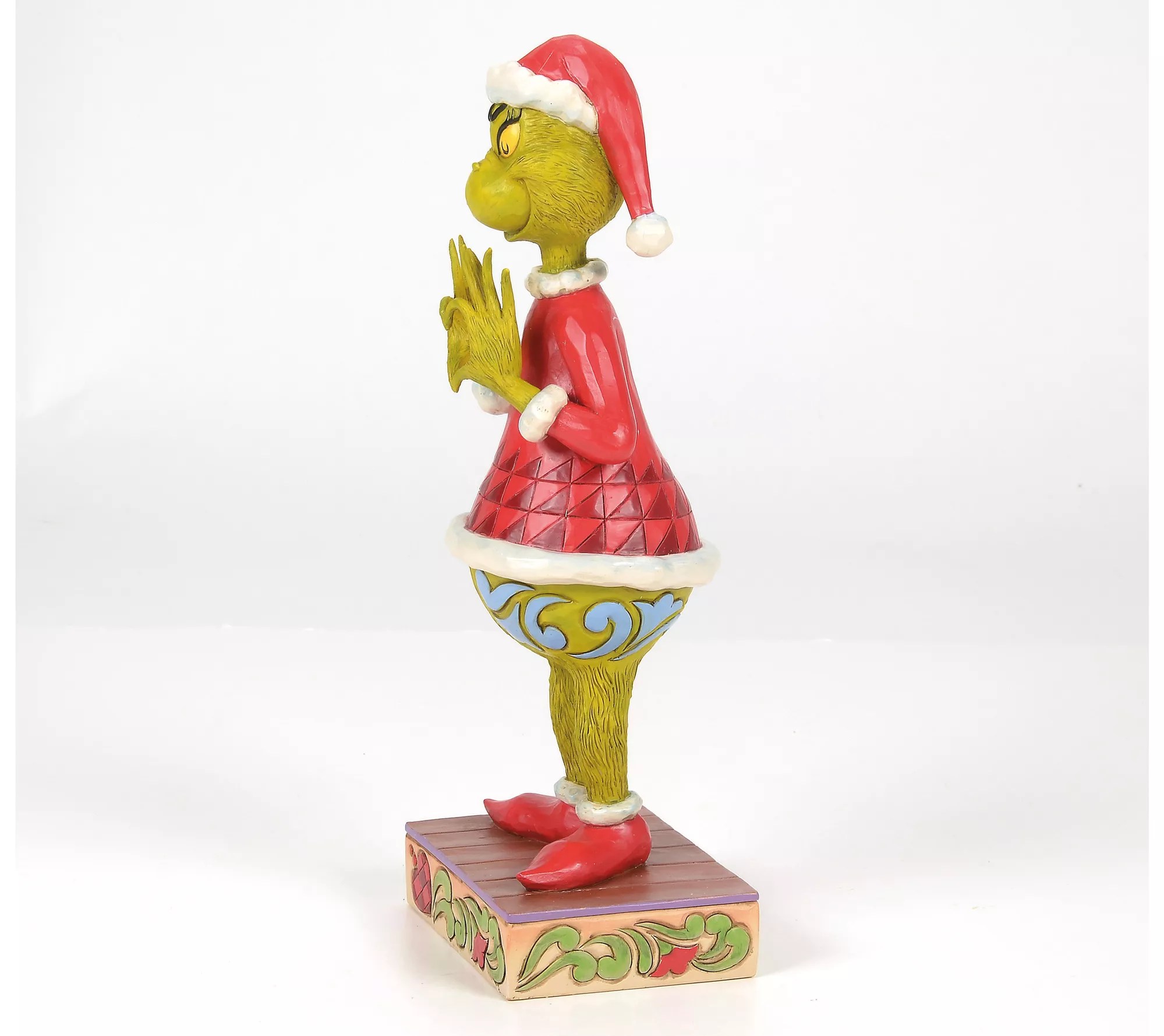 Jim Shore Grinch with Heart Hands Christmas Figurine 9.3in H