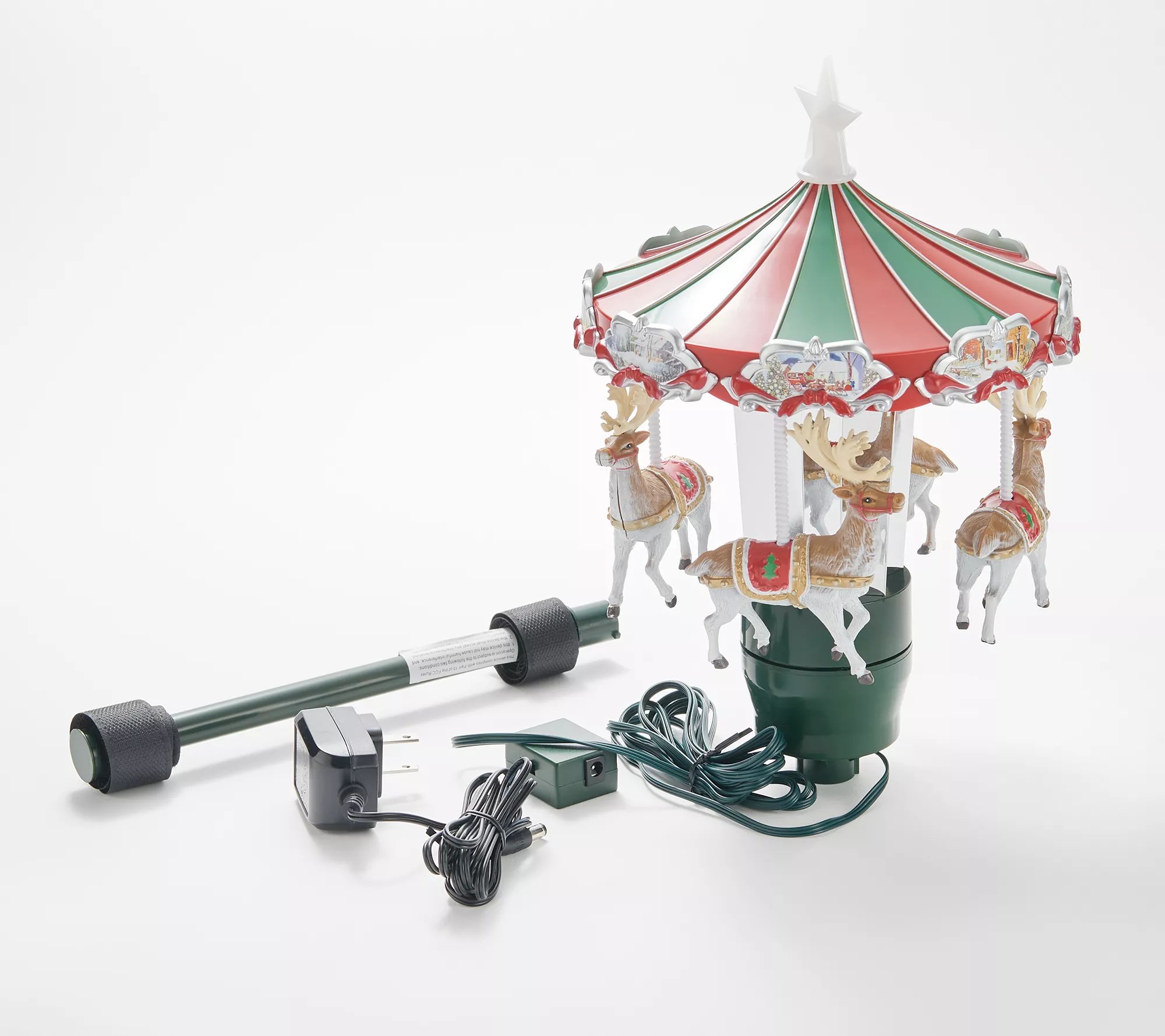 Mr. Christmas Animated Carousel Tree Topper