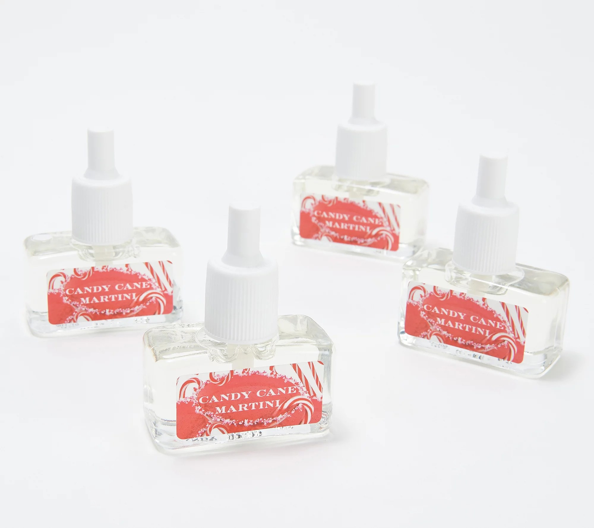 HomeWorx by Harry Slatkin S/4 Candy Cane Martini PlugIn Refills