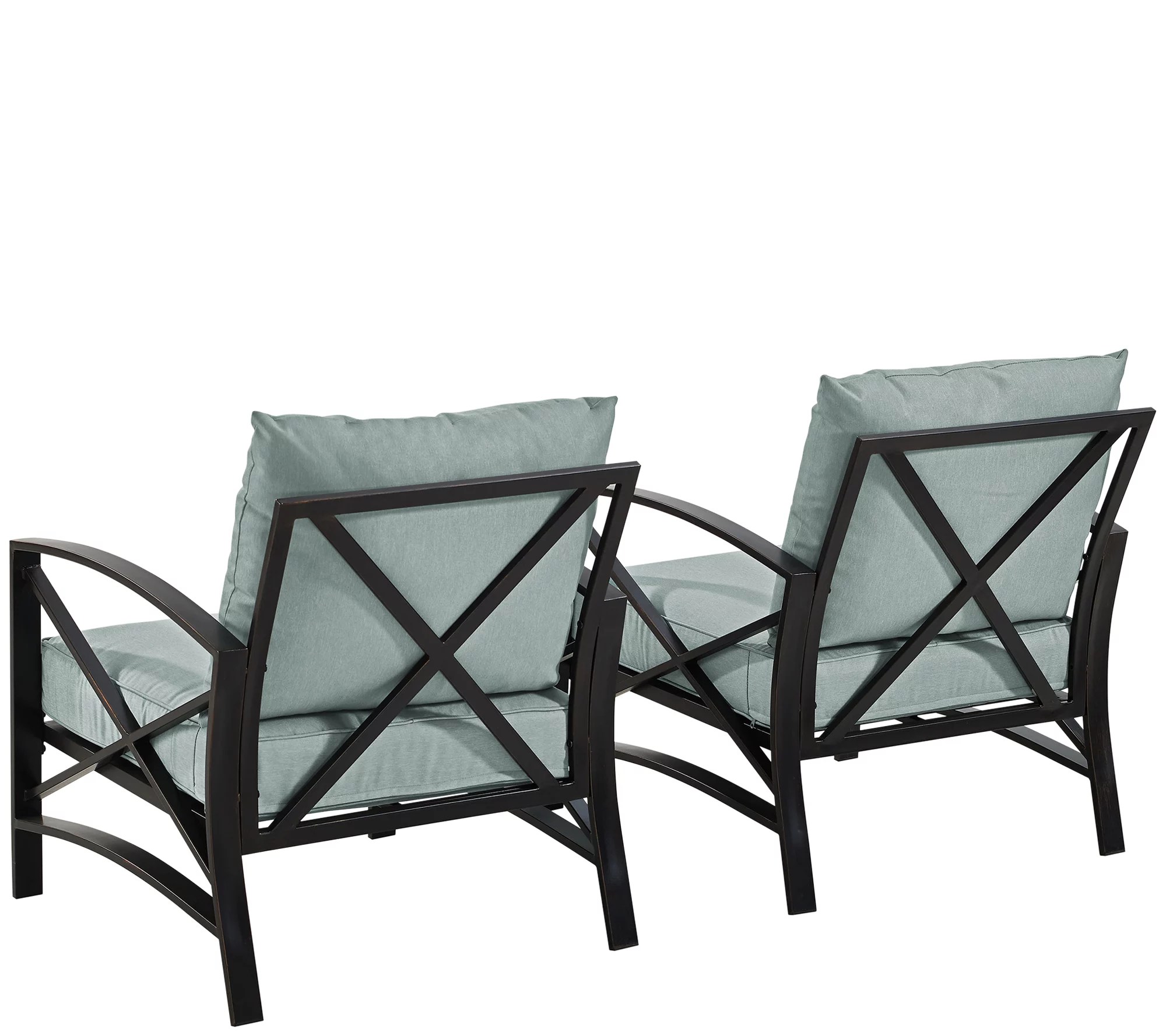 Kaplan Two Outdoor Chairs with Cushions