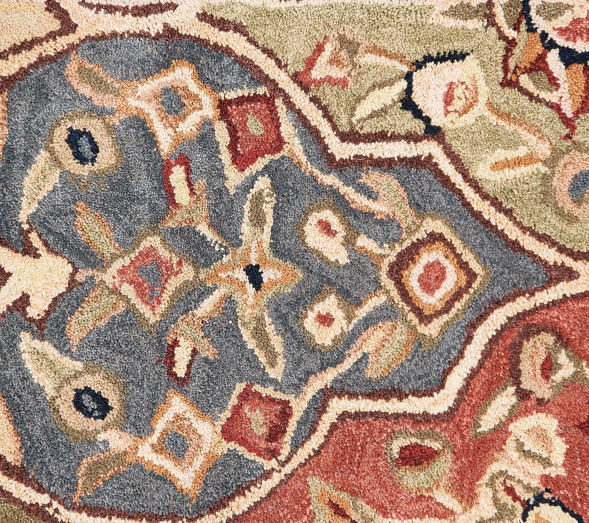 "As Is" Royal Palace 2'3" x 8'6" Wool Kirman Runner