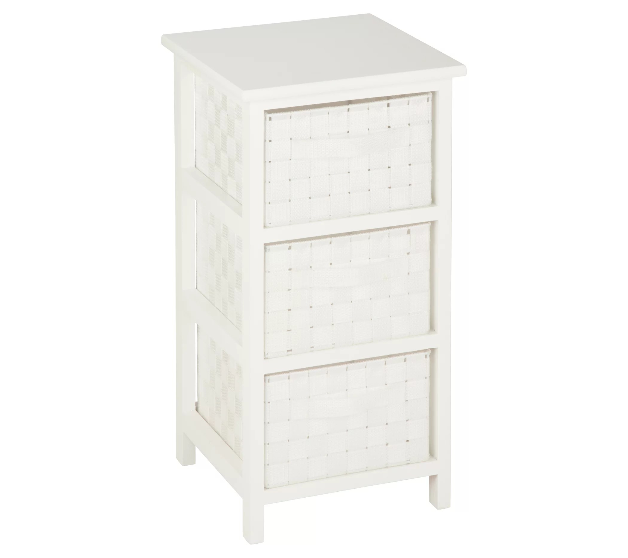 HoneyCanDo Storage with Woven Fabricrawers