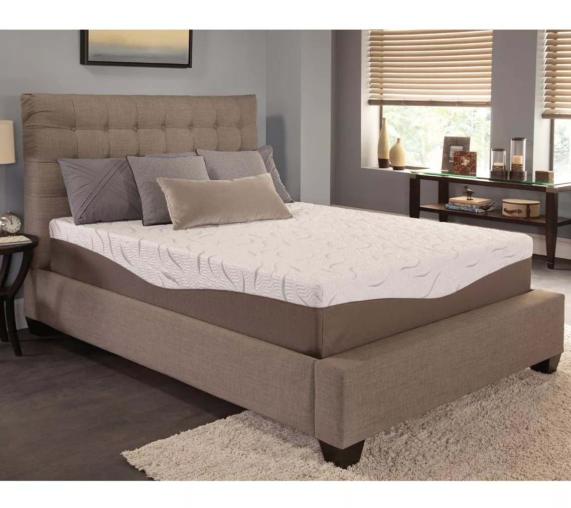 NRGel 12" Firm Gel Memory Foam Twin Mattress