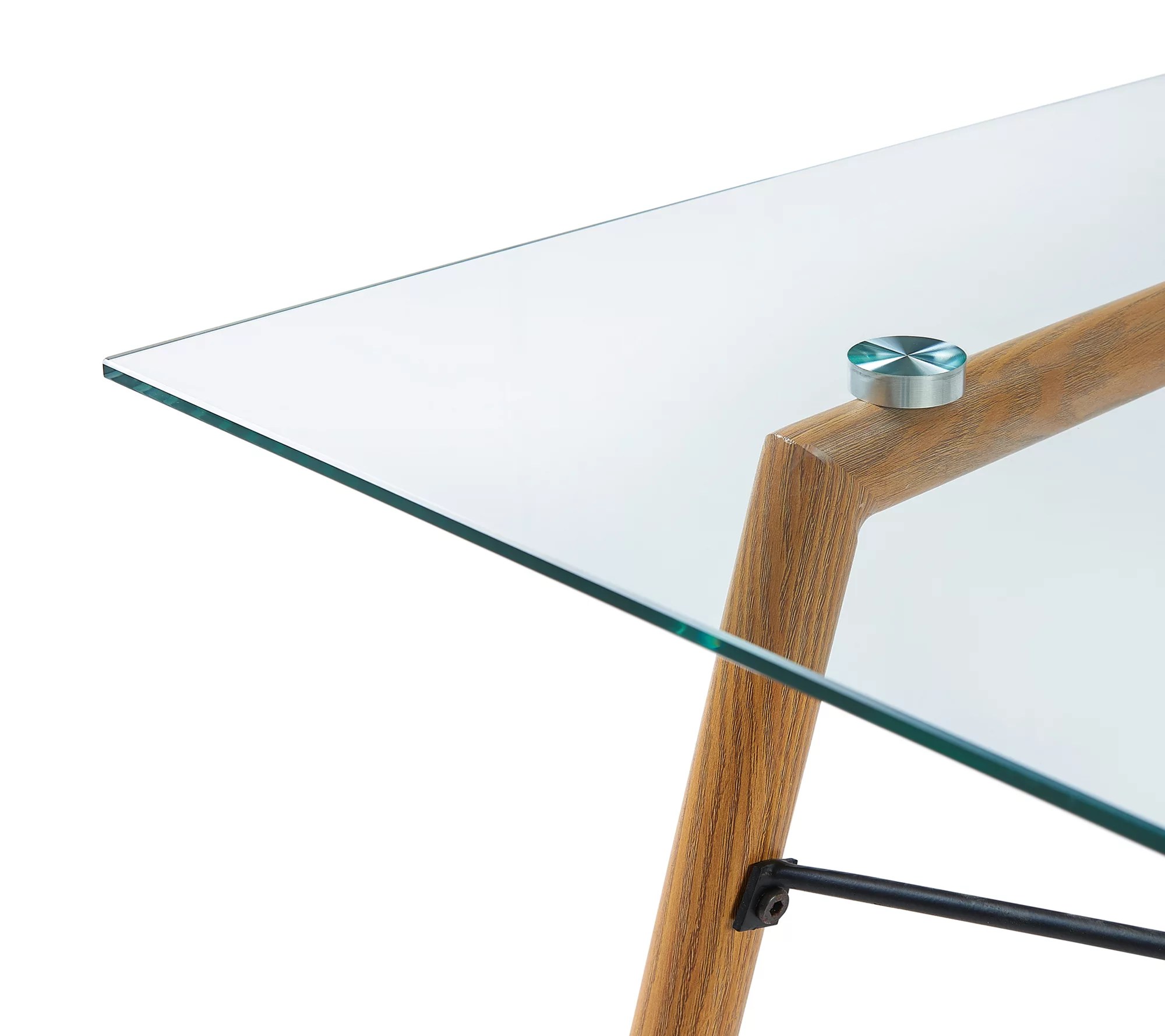 Versanora Minimalista Glass Dining Table