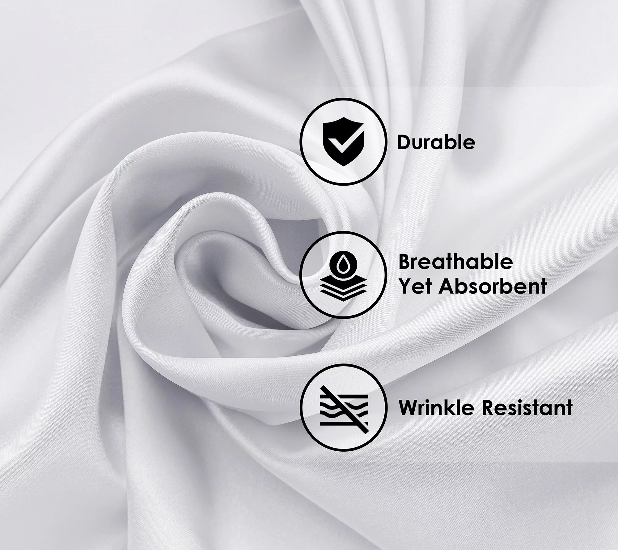 Superior 1200TC Cotton Blend Deep Pocket Bed Sheet Set, Full