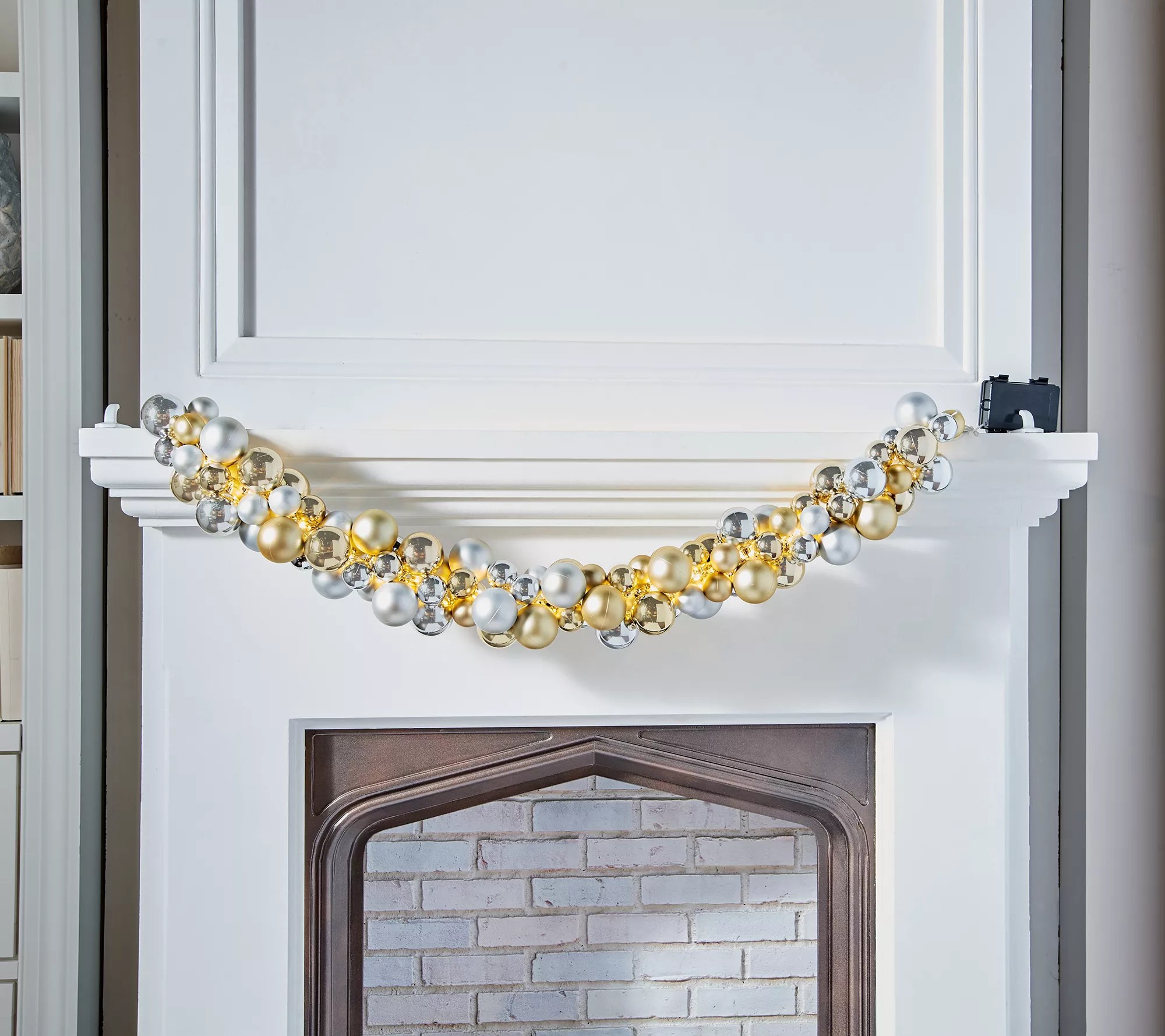 4' Battery Operated Ornament Garland by Valerie