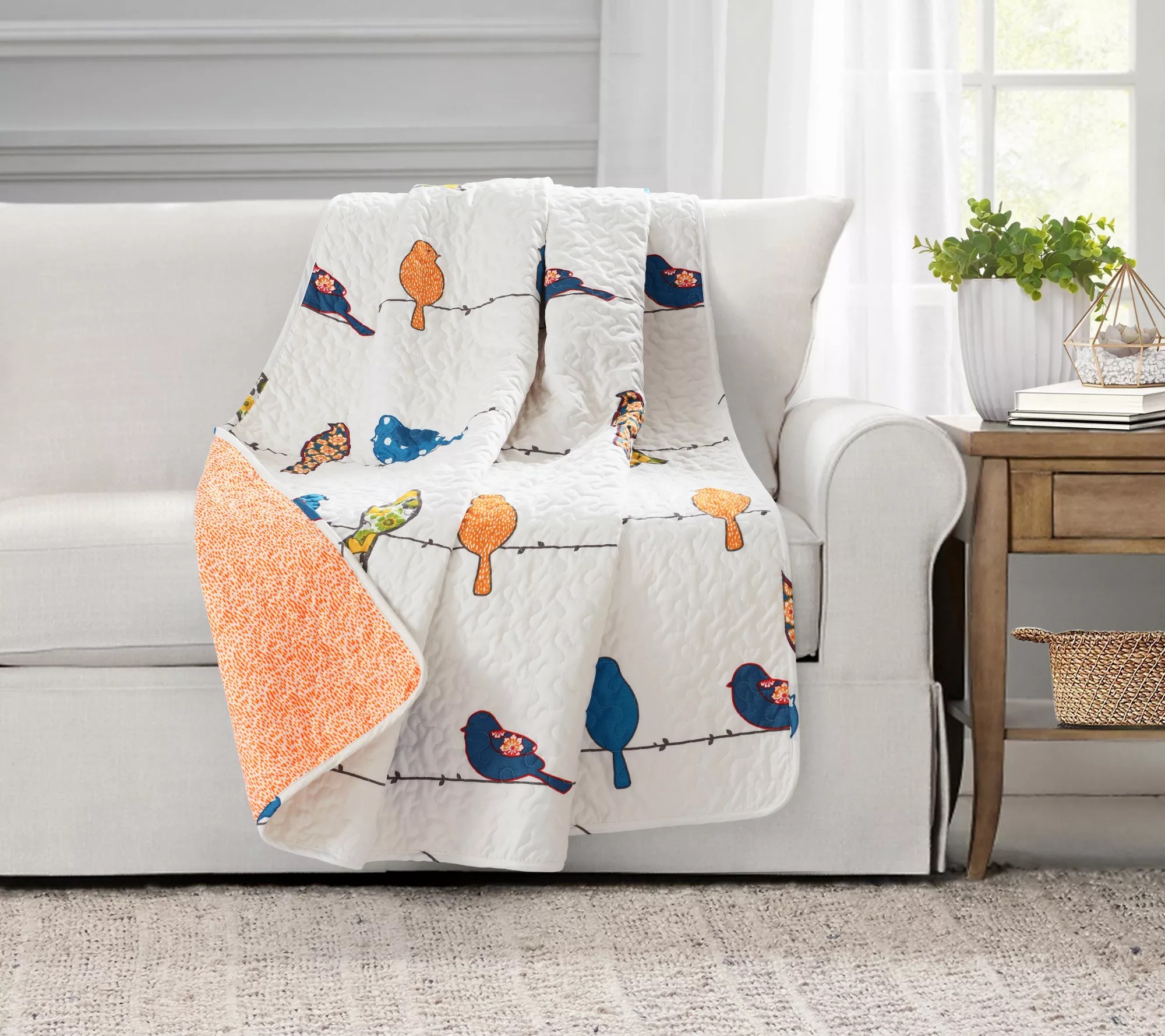 Rowley Birds Throw by Lush Decor