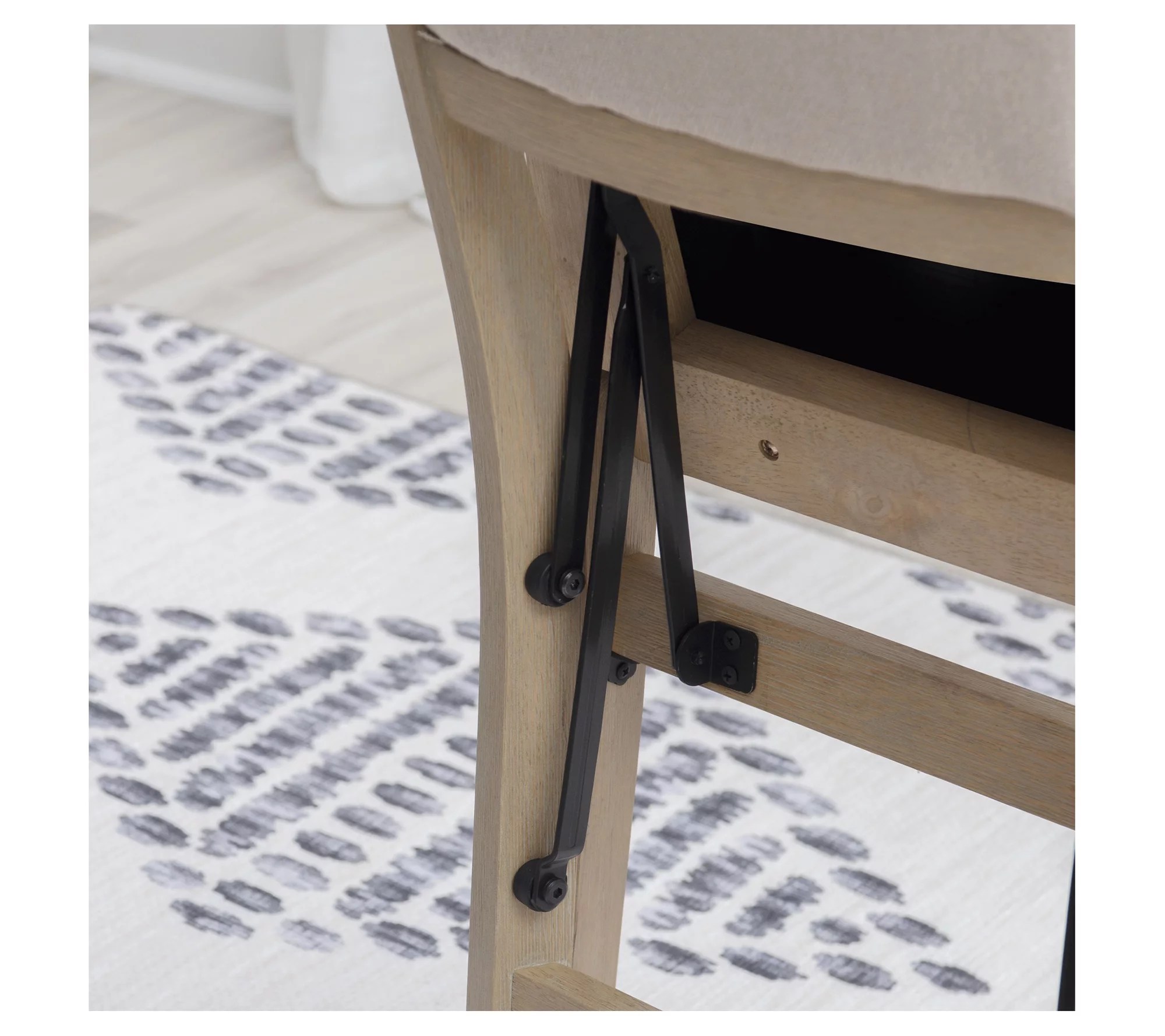 Linon Home Decor Set of 2 Kasey Pad Folding Chairs