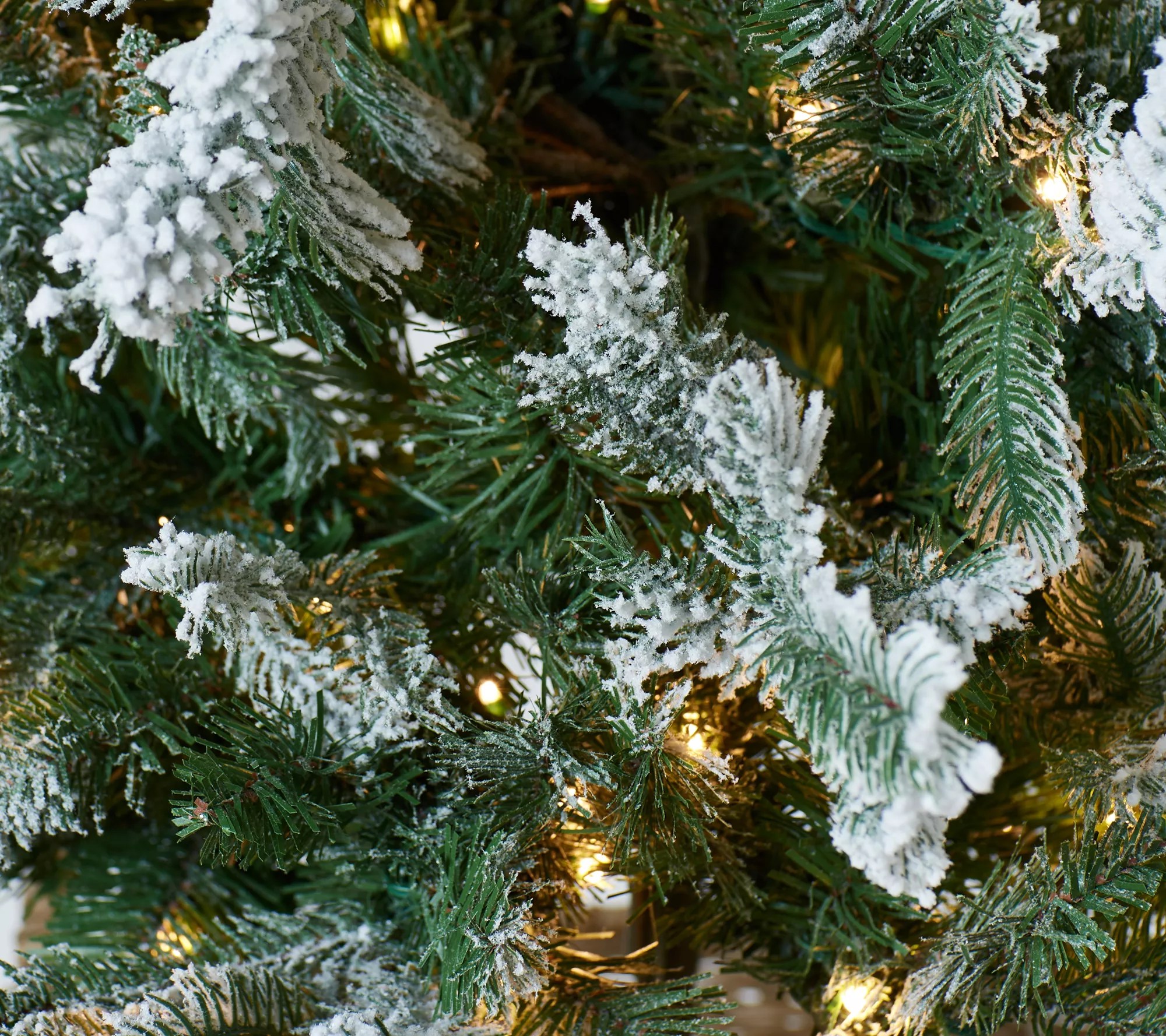 7' SnowTipped Aspen LED Christmas Tree by Valerie