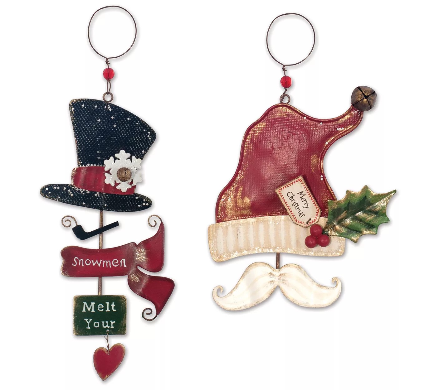 SVD hats ornaments (set of 2)