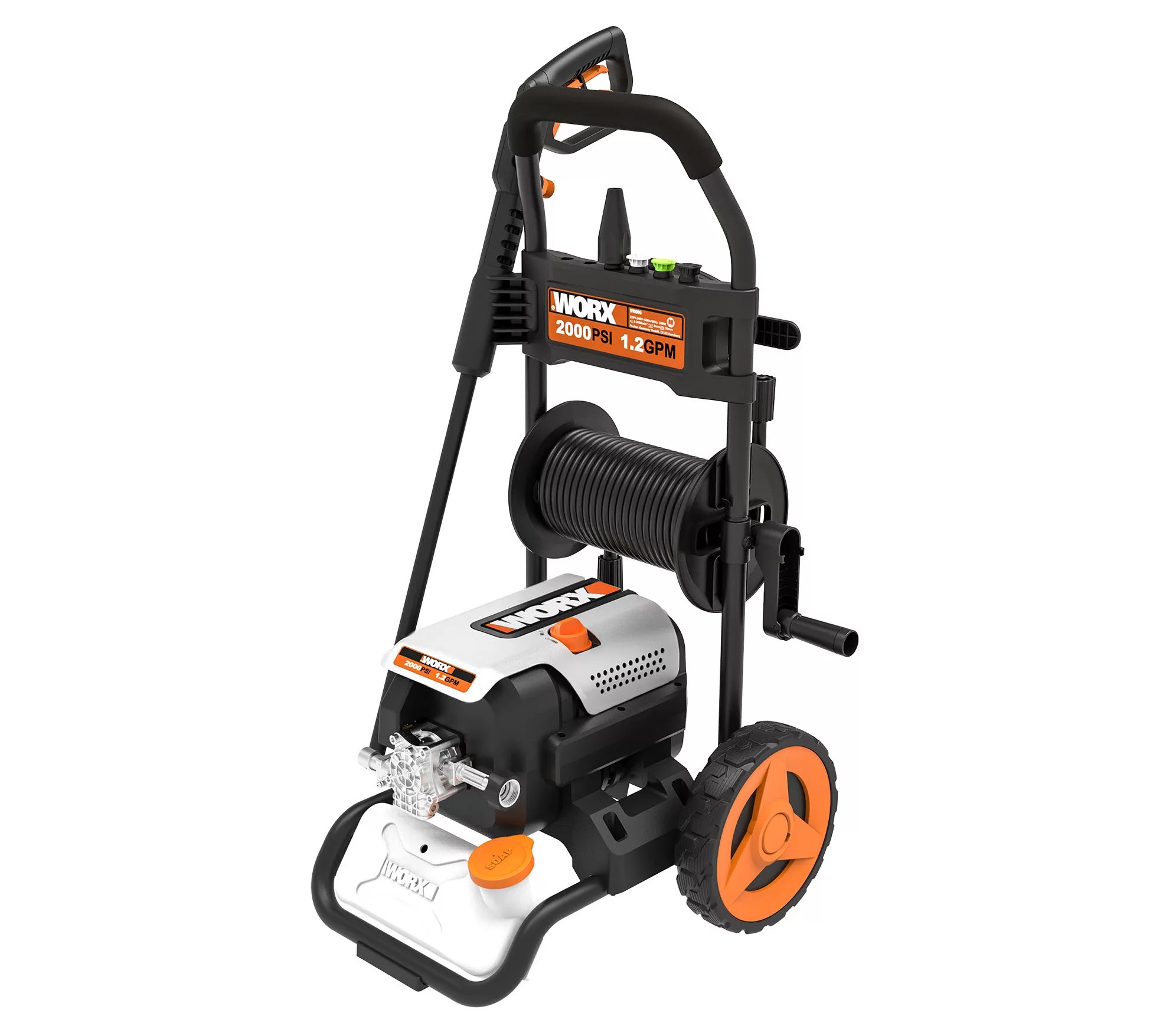 WORX 13 Amp 2000psi 1.2gpm AC Pressure Washer