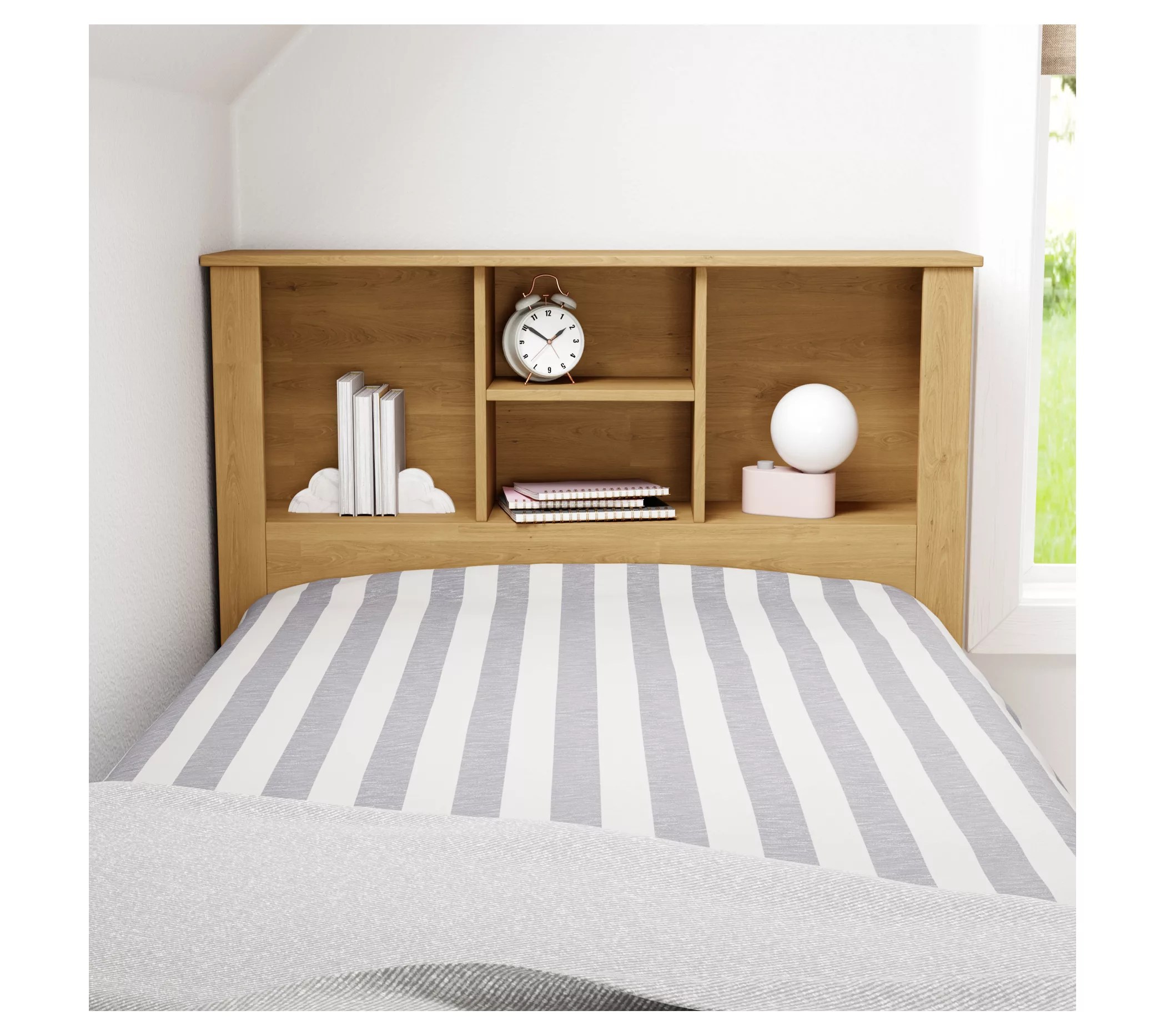 Brookside Sadie Wood Storage Headboard