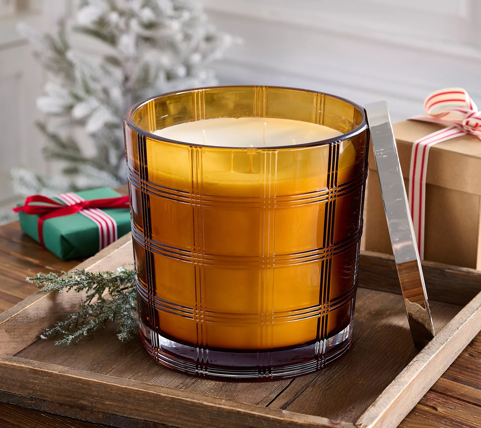 HomeWorx by Slatkin & Co. 80oz Spun Vanilla Sugar w/ Gift Box