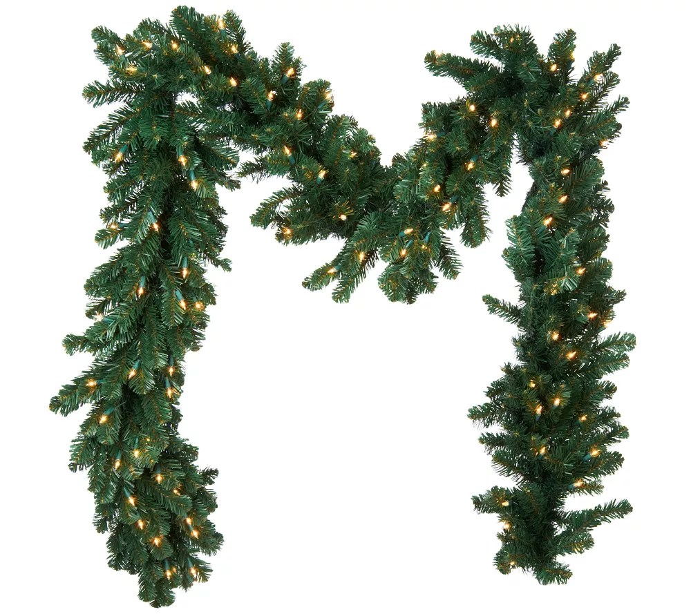 Bethlehem Lights Deluxe Plug In 9' Garland