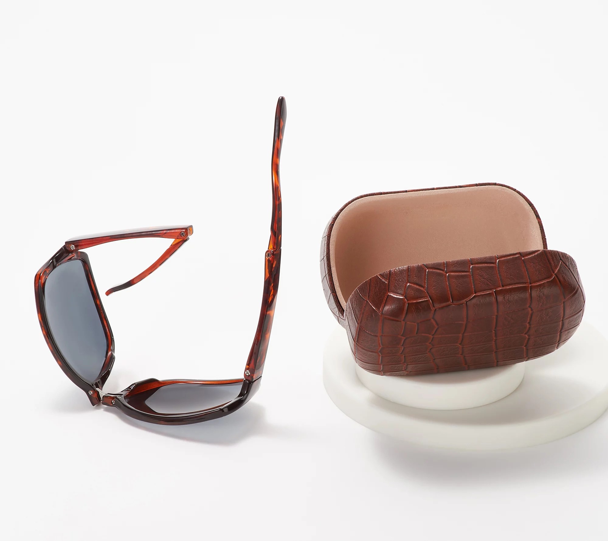 Neox Original Folding Sunglasses with Case by Lori Greiner