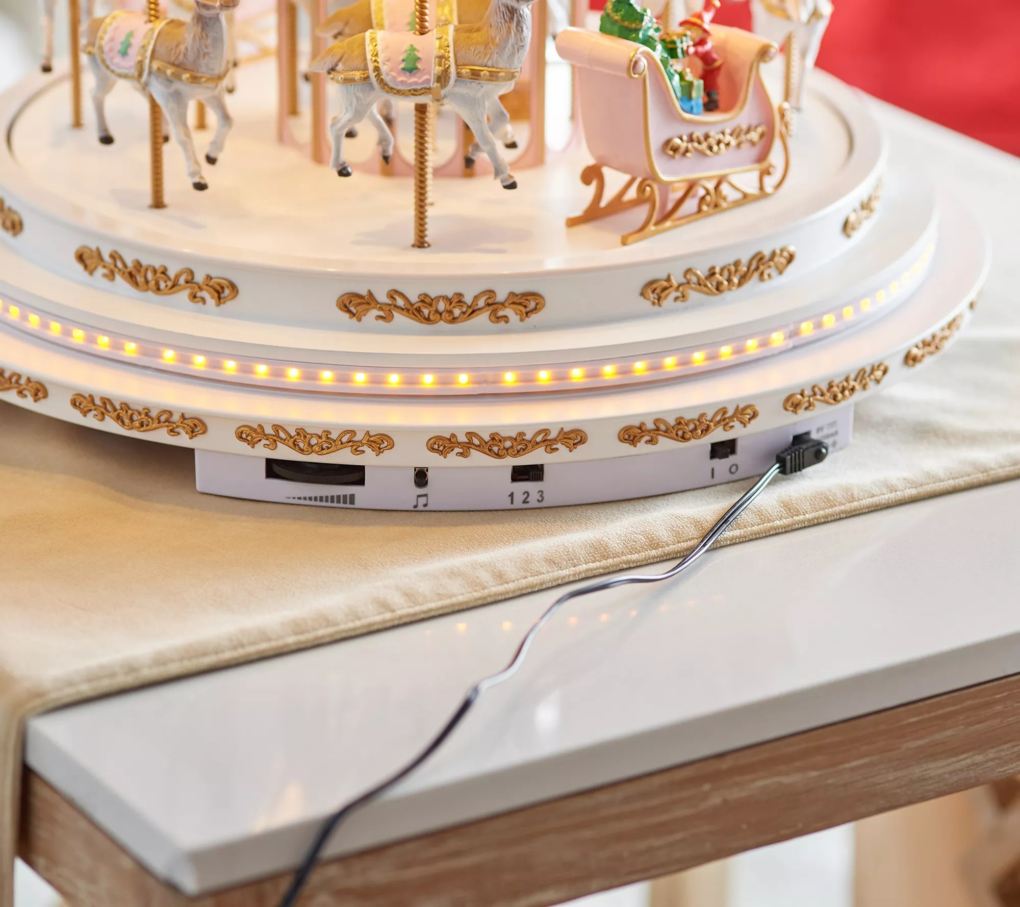 Mr. Christmas Musical Heirloom Carousel