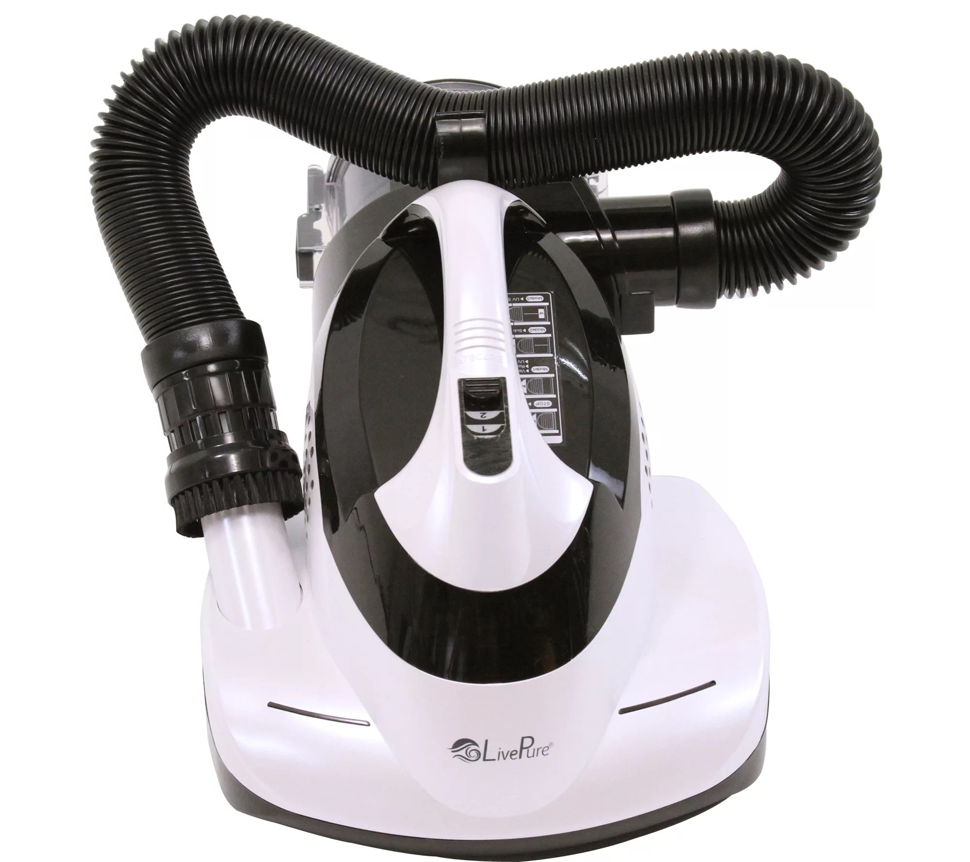 LivePure Ultramite UV Dust Mite Allergen Handheld Vacuum