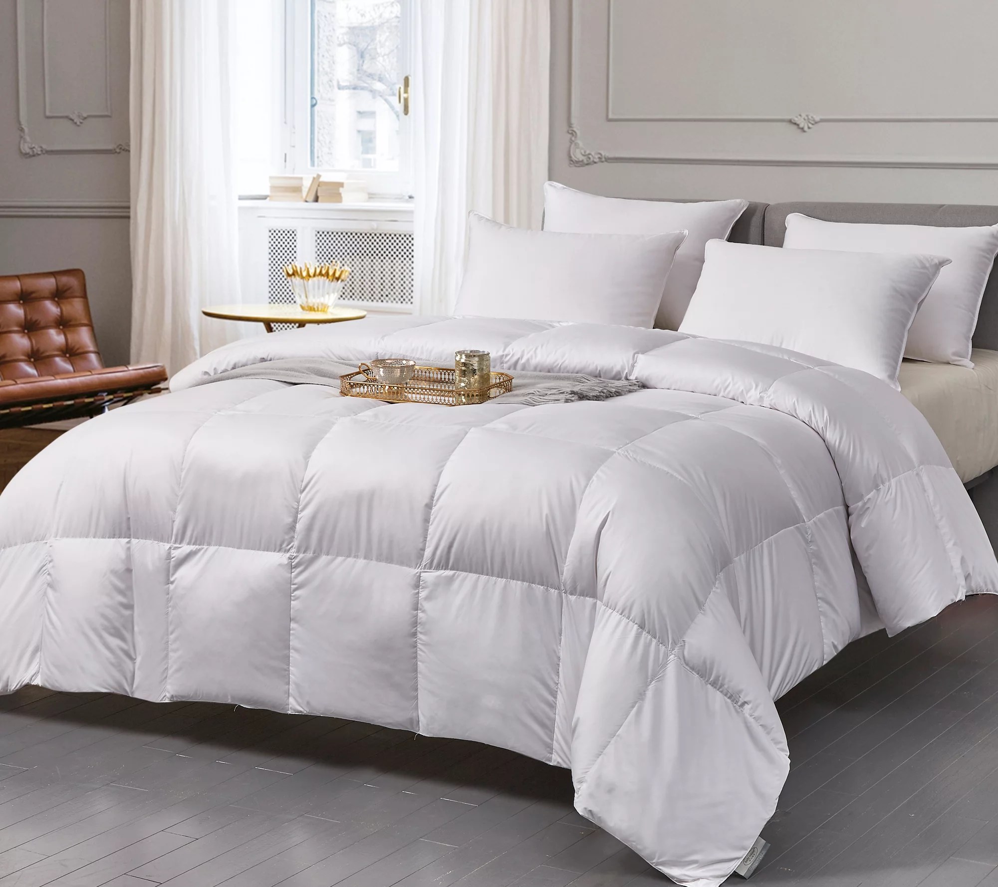 Elle ExtraWarm White Down Fiber Comforter King