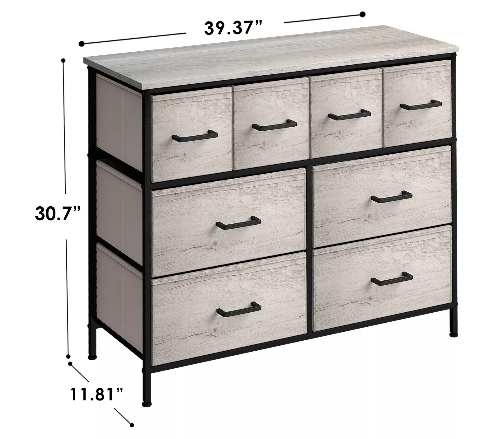 Sorbus 8Drawer Wide Dresser for Bedroom and Mo re