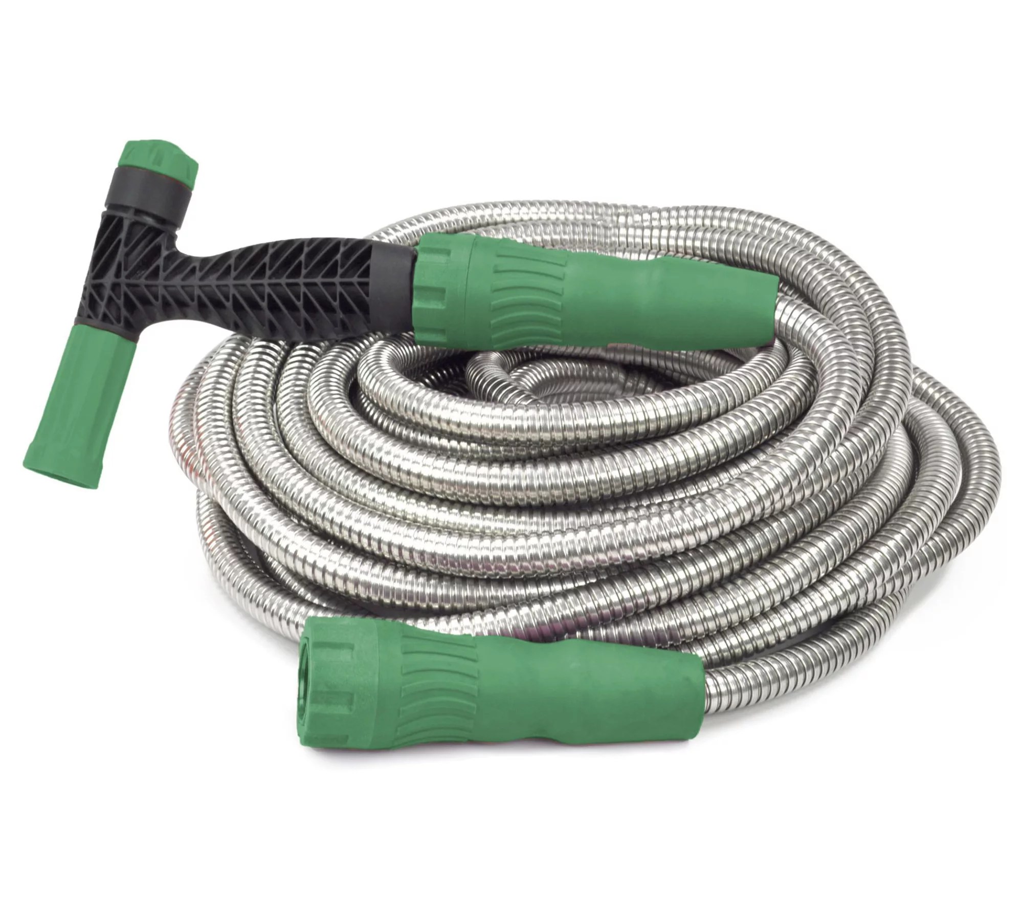 Bernini 50' Compact Metal Garden Hose