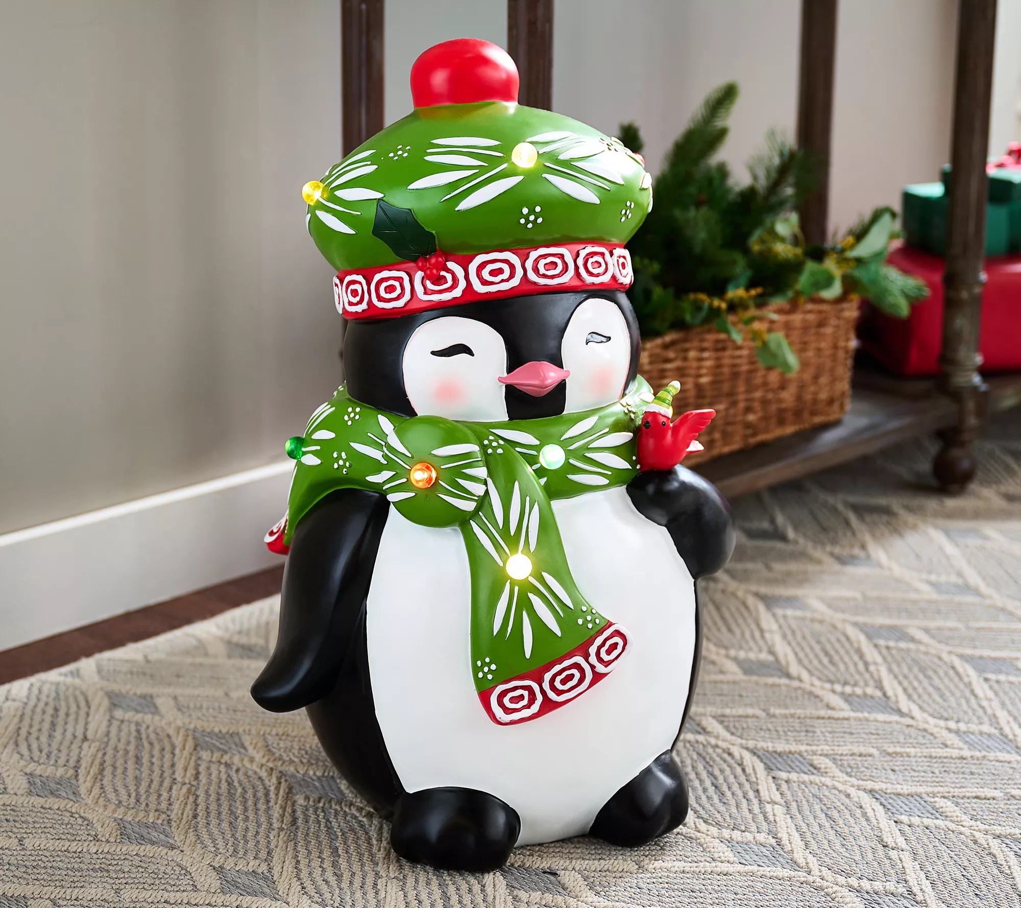 Temptations Indoor/Outdoor Oversized Lit Holiday Character