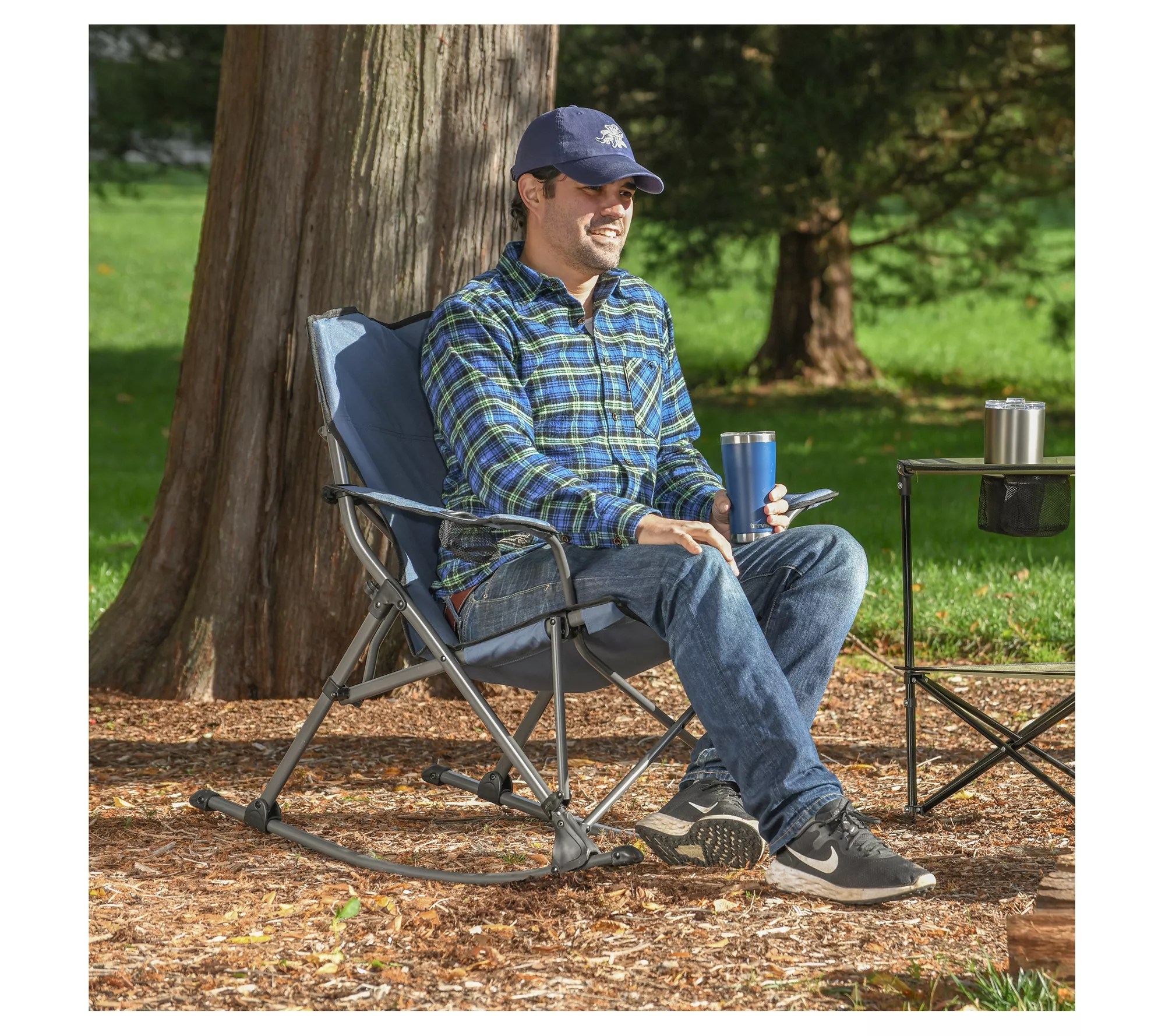 Rio Soft Arm Rocking Quad Chair