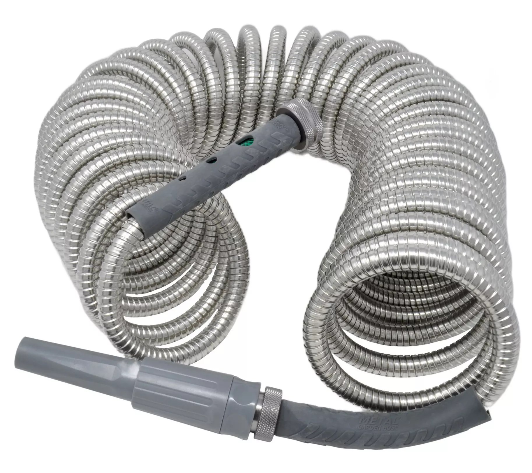 Bernini 40' Coil Metal Garden Hose